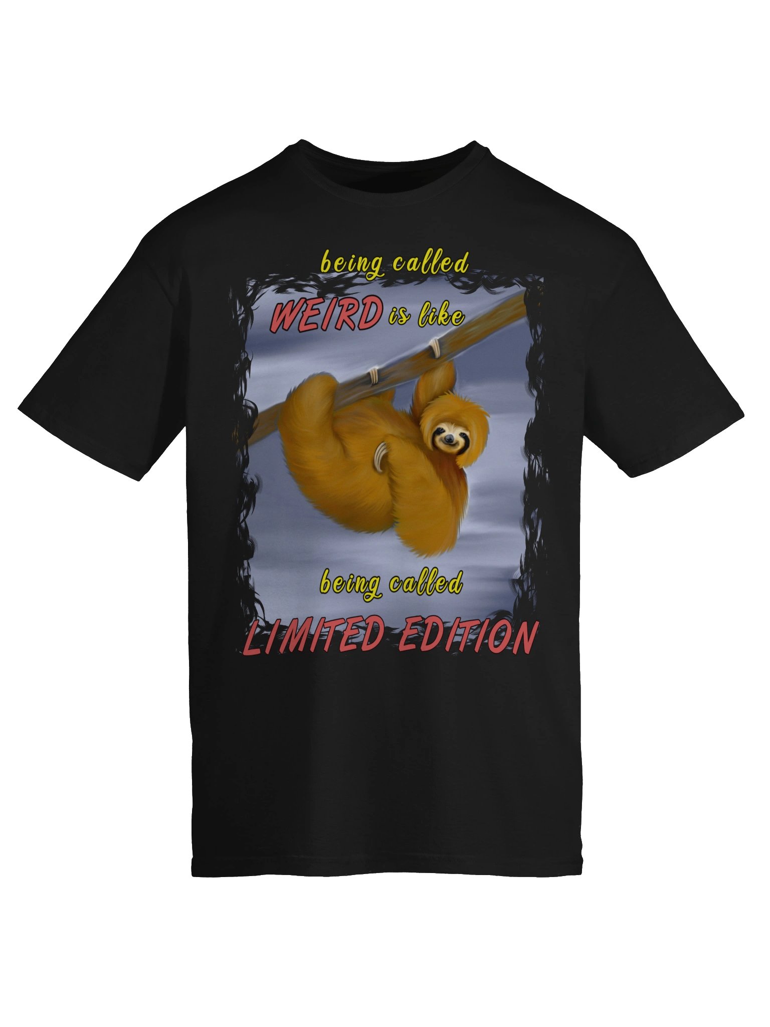 Sloth "LIMITED EDITION" T-Shirt. Unisex Gildan Softstyle T-Shirt product image (4)