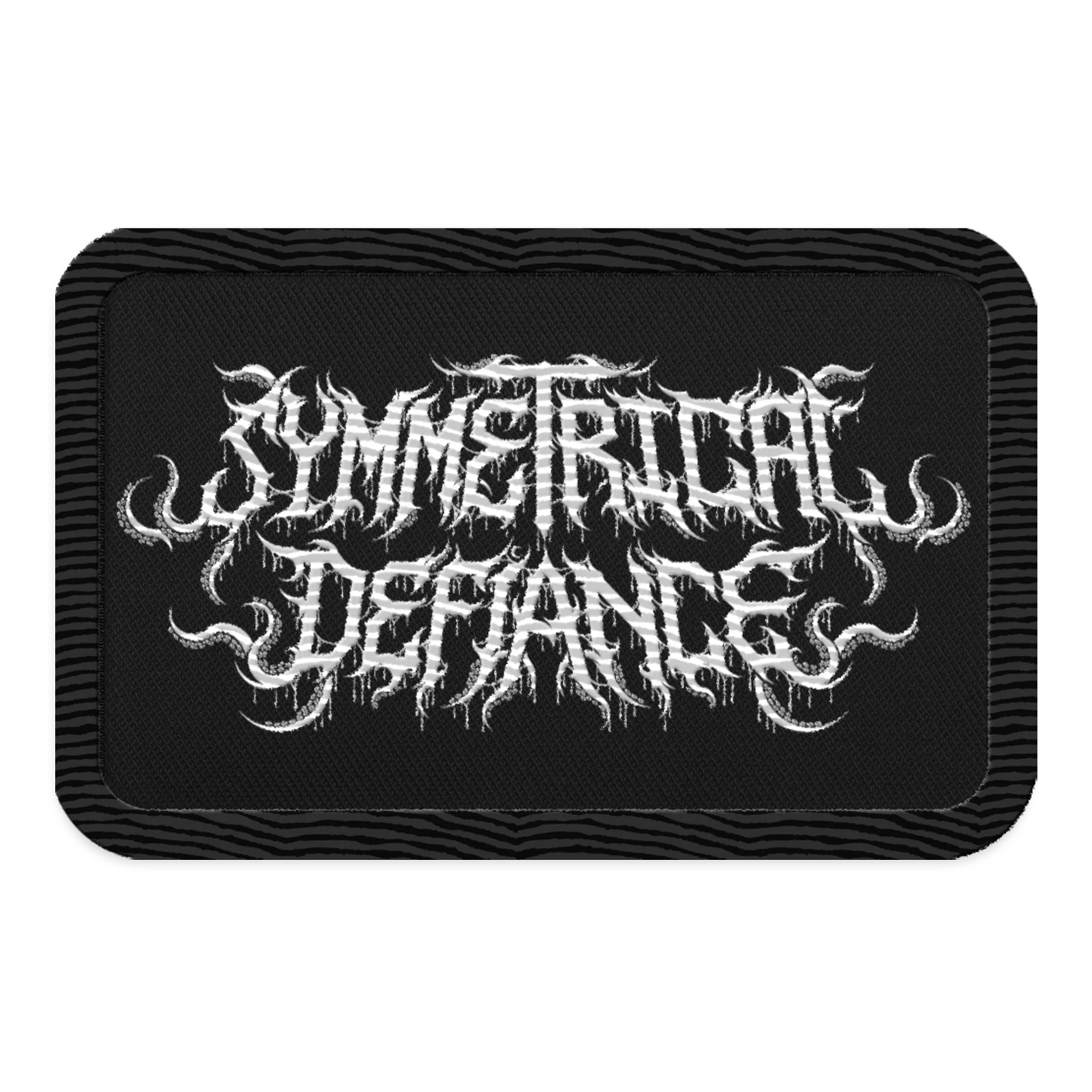 Symmetrical Defiance New Logo Embroidered Patch product image (1)