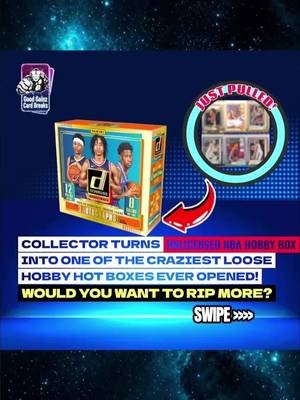 Unlicensed Hot Box For The Win 👀  . 🤷 There's Always A Hobby Debate of People Not Liking Unlicensed Products Because It Doesn't Hold Value or Have Good Hits....That Belief Is Now Changed‼️👀 💬 Is This The Unlicensed Product of The Year? 🤔  .. #PullingSomeGoodGainz🔥 #donrussbasketball #basketballcards #neworleanspelicans #trending 