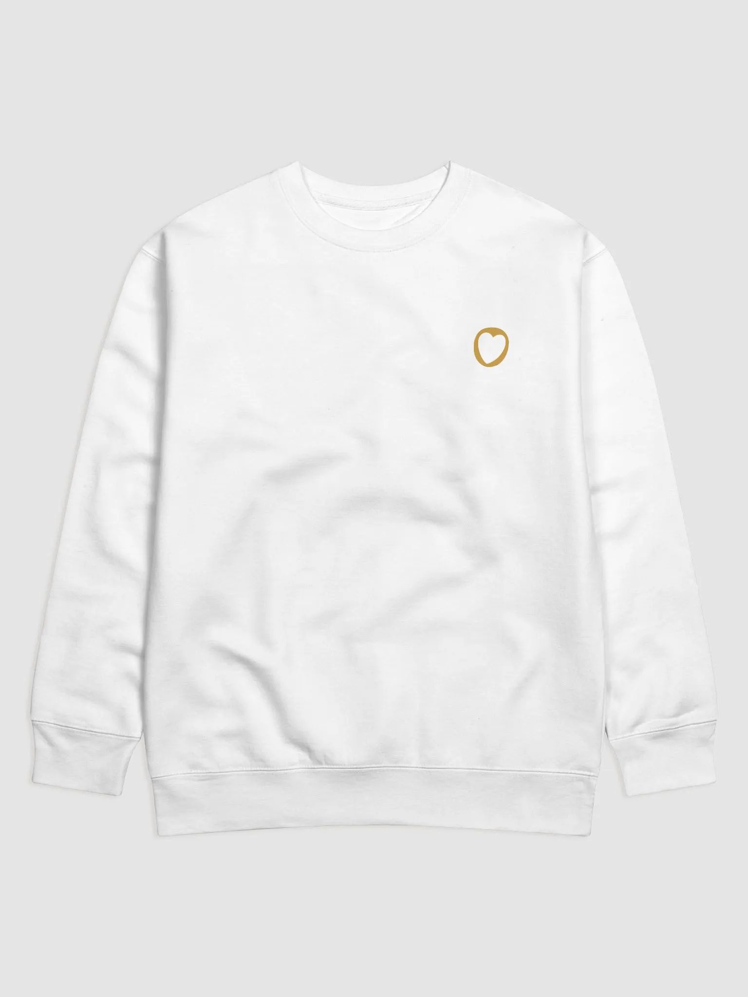thanks for being here! Sweatshirt (Gold) product image (2)
