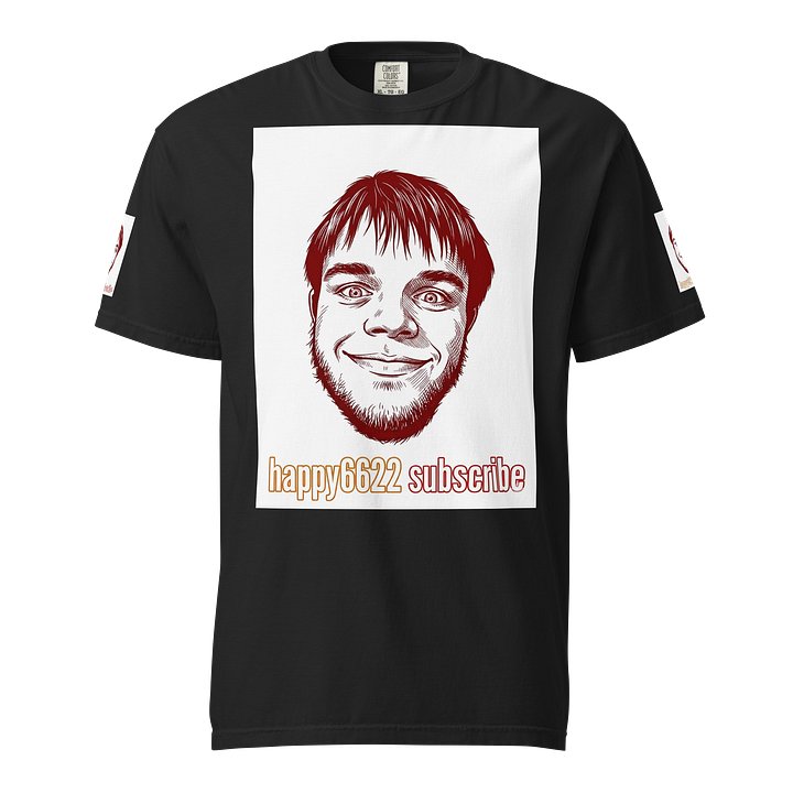 Happy6622 Subscribe Smiling Face Tee product image (1)