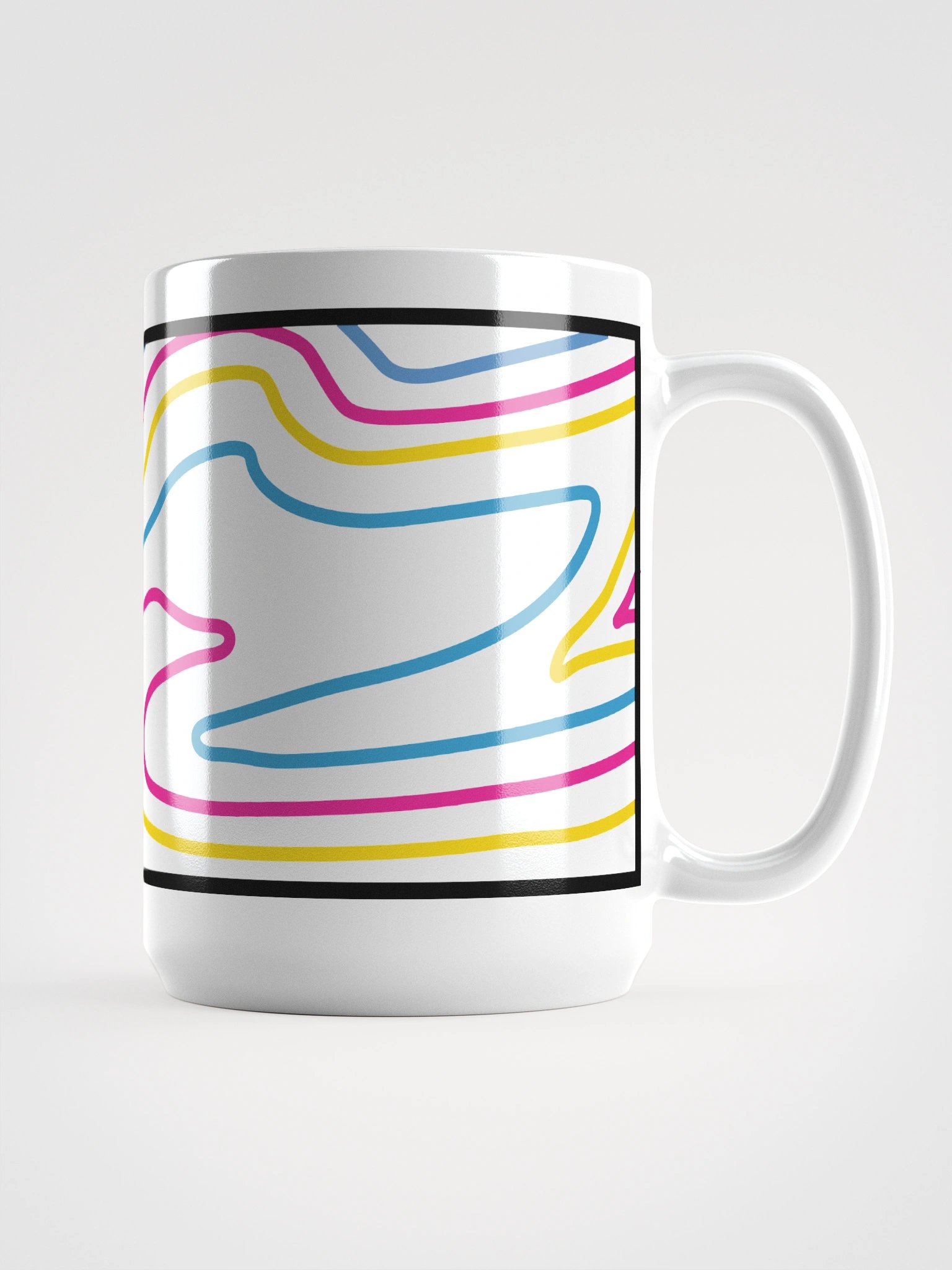 Topographic Pride- Pan Mug product image (2)