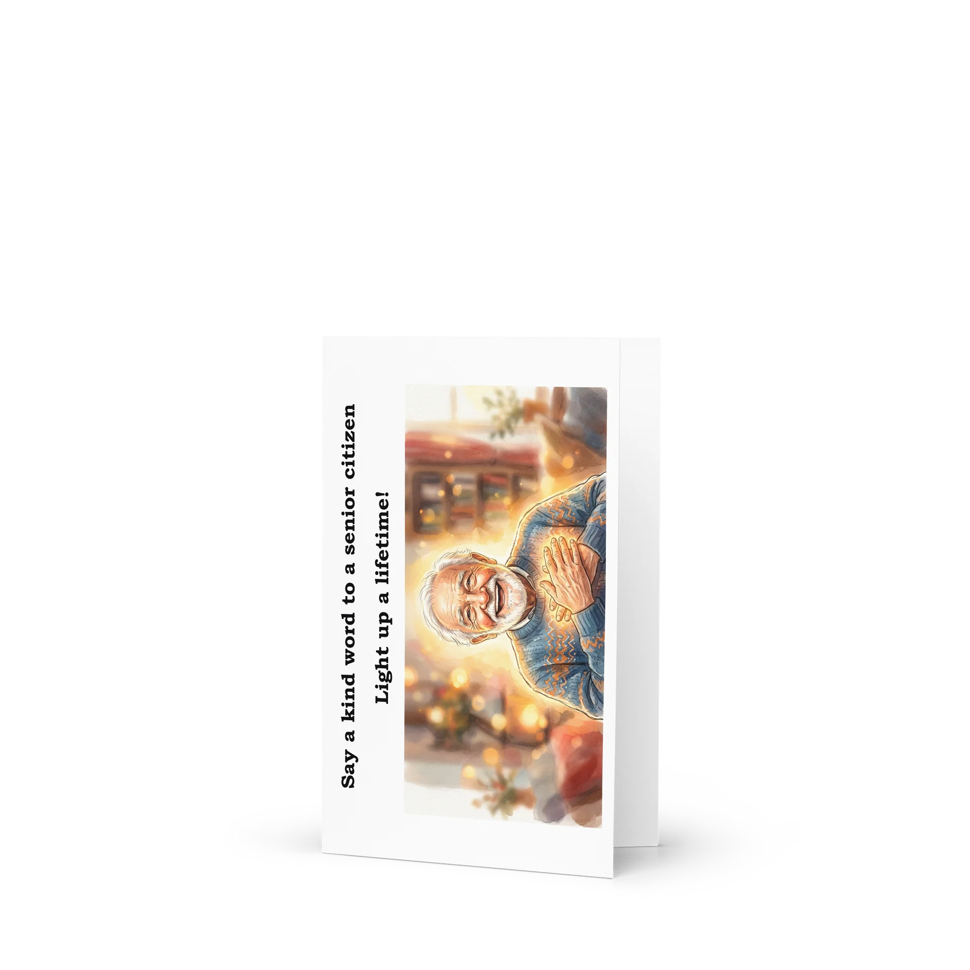 Say a Kind Word Greeting Card product image (1)