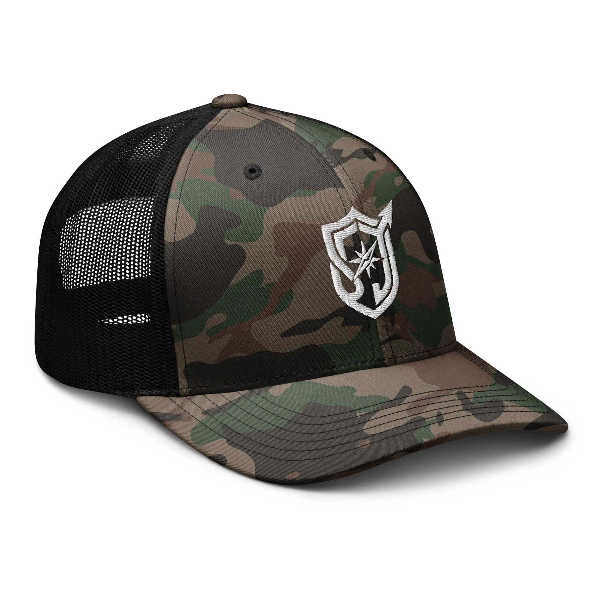 Camo Trucker Hat - Ivory Mark product image (6)