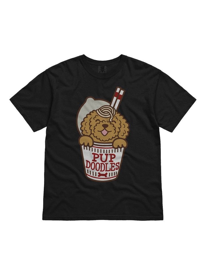 Cup of Pup Doodles Comfort Colors Unisex Tee product image (1)