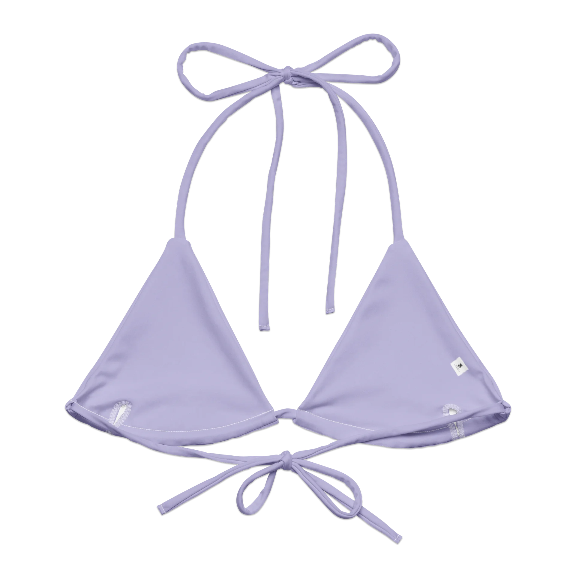 Lavender All-Over Print Bikini Top product image (2)