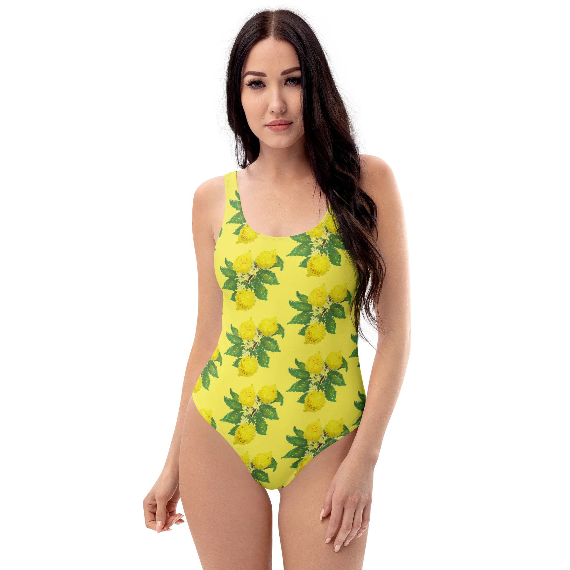 Lemon Love Yellow One-Piece Swimsuit product image (2)