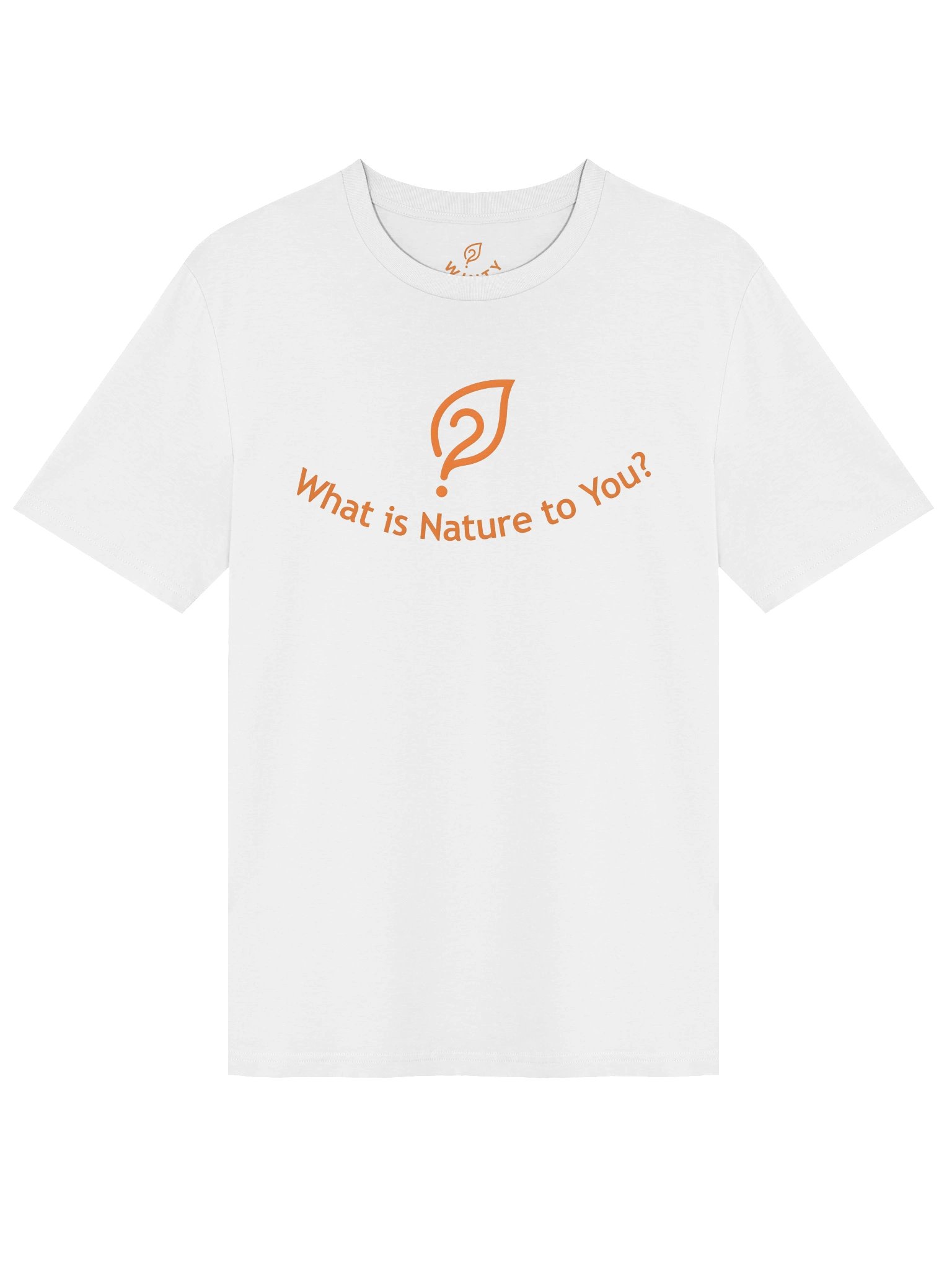 What is Nature to You? Organic Unisex Cotton Shirt (White) product image (1)