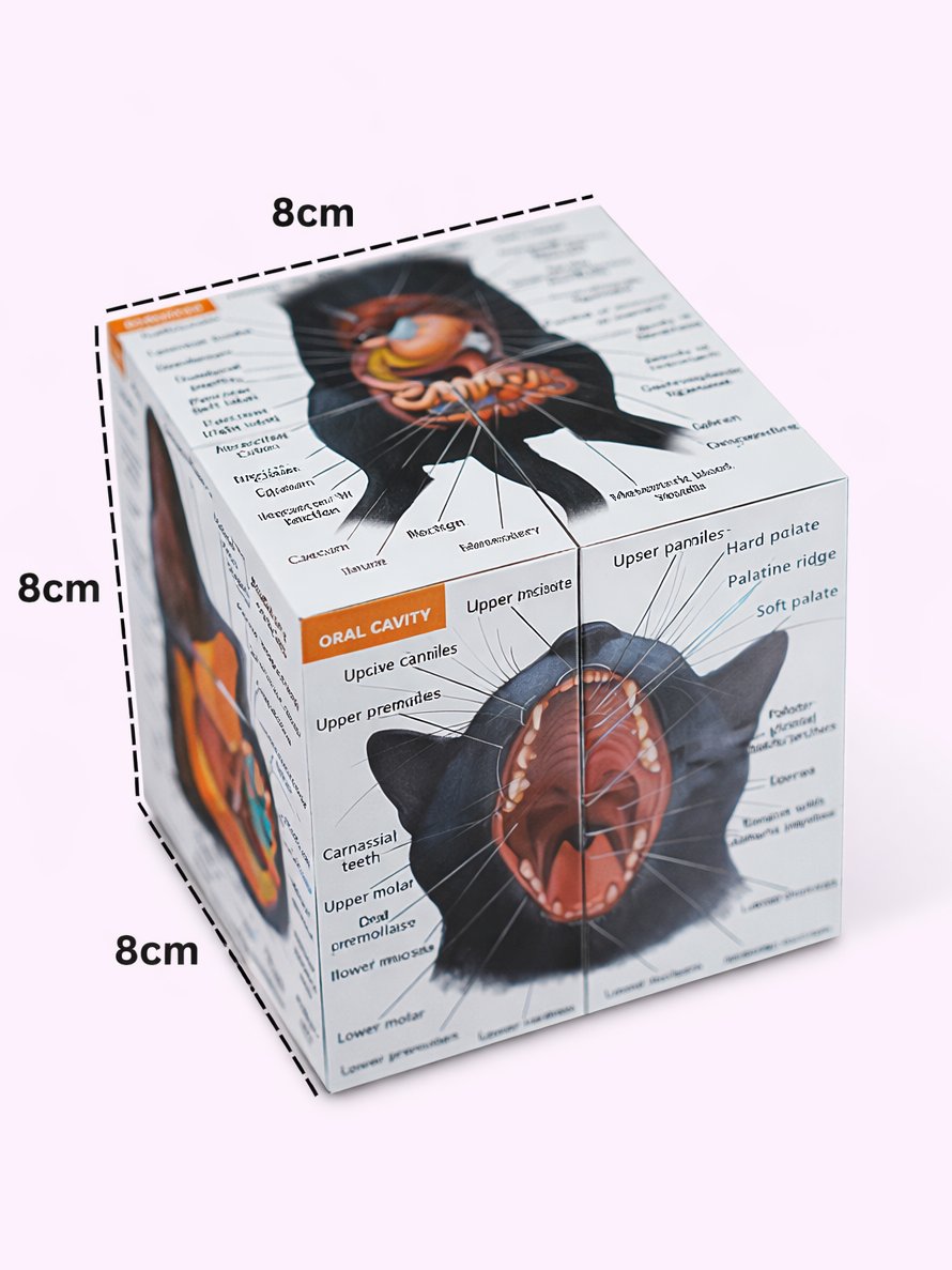 Anatomy Study Cubes (Feline & Human) product image (4)