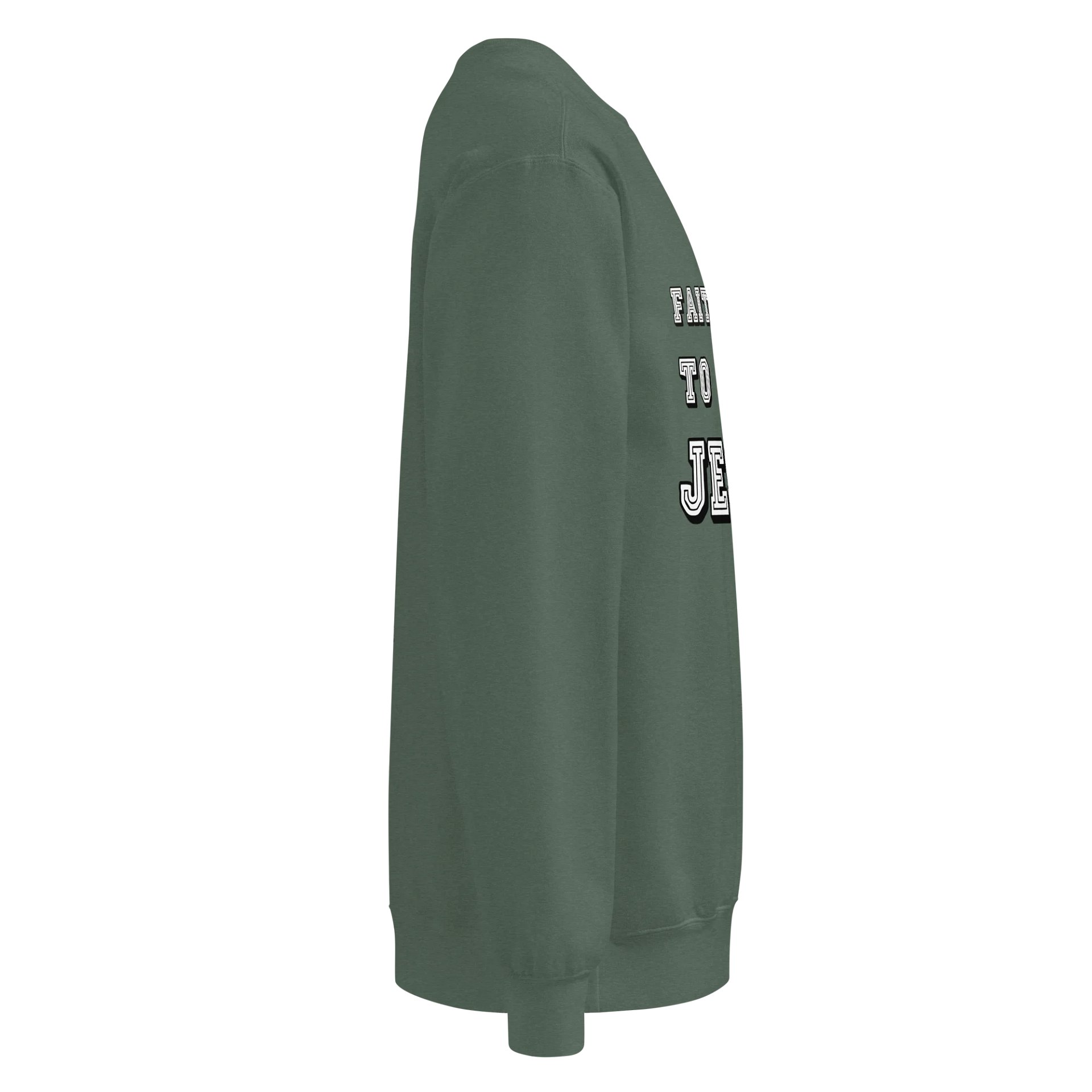 Faithful to Jesus Sweatshirt Unisex product image (18)