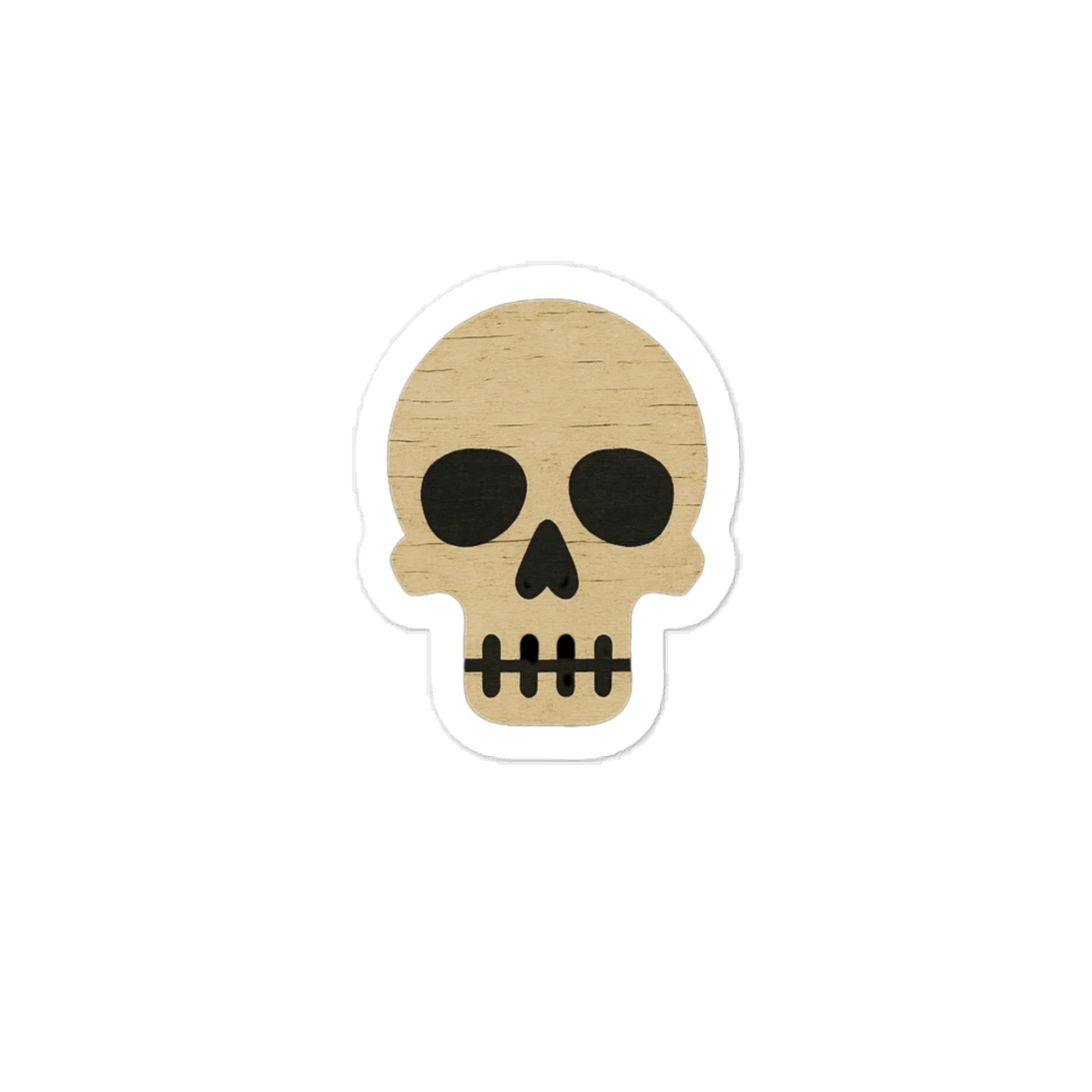 Vintage Harleys Revived Skull Sticker product image (1)