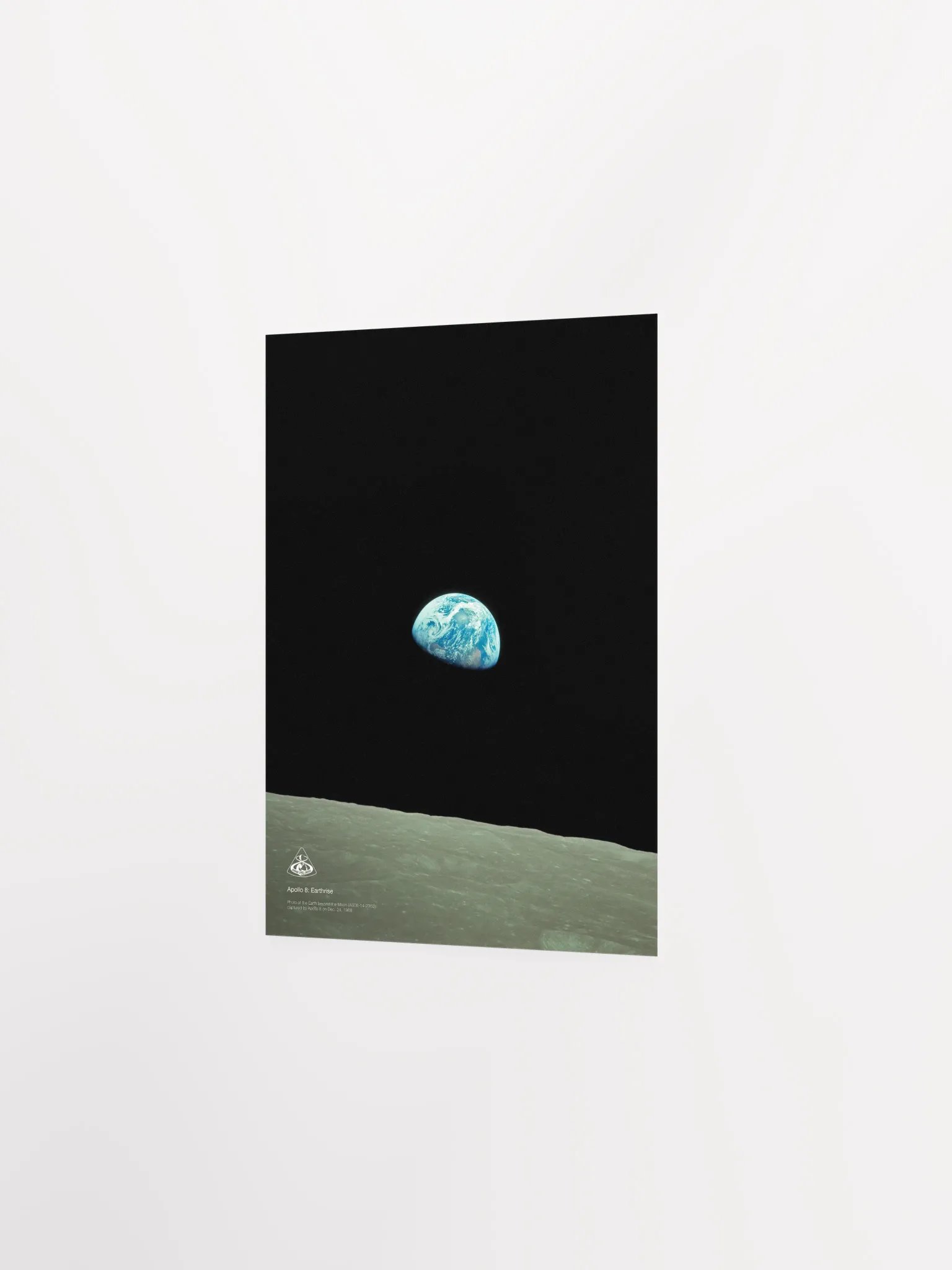NASA Apollo 8: Earthrise — space poster, photo poster, Earth poster, science poster product image (10)
