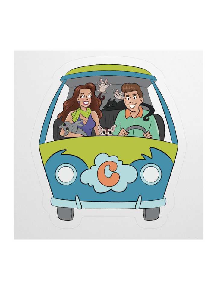 C4RAVAN Family Sticker product image (2)