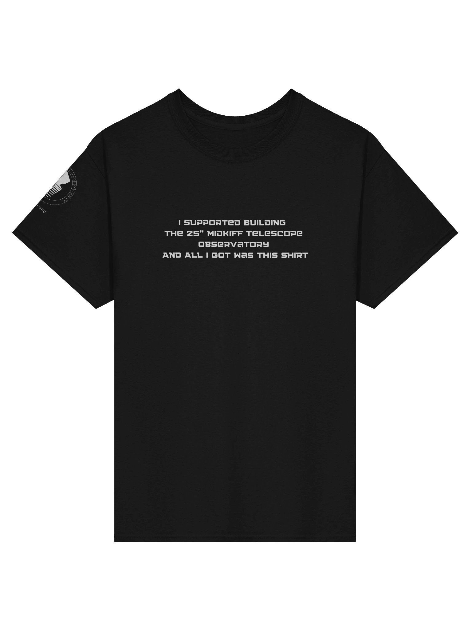 Special Edition: Midkiff Telescope TShirt (white print) product image (1)
