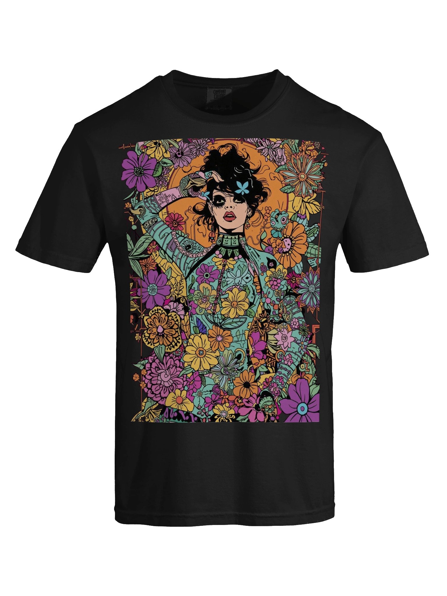 Blooming Muse Floral Graphic Heavyweight Tee product image (2)