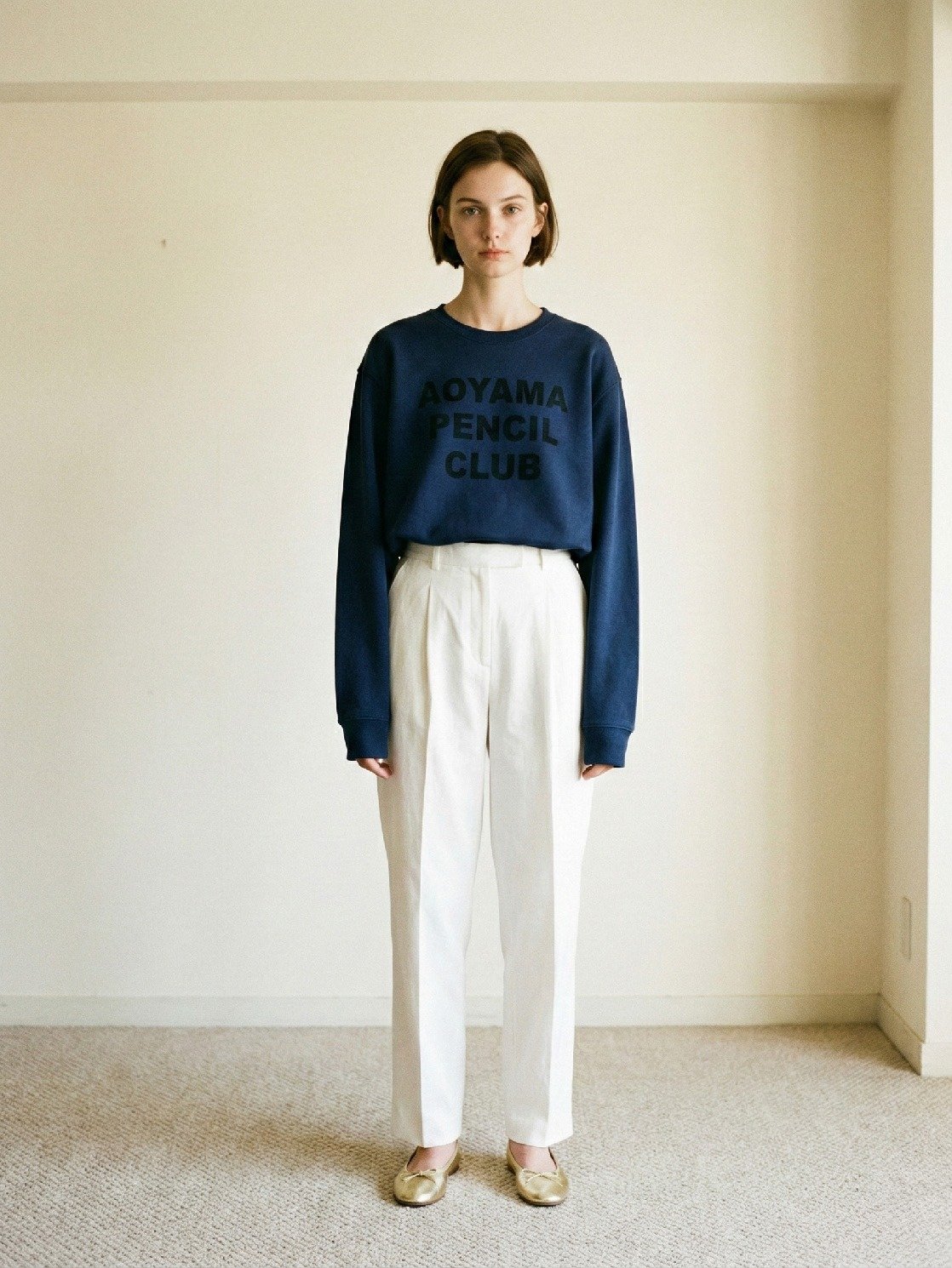 Unisex Organic Sweatshirt, Black Logo product image (1)