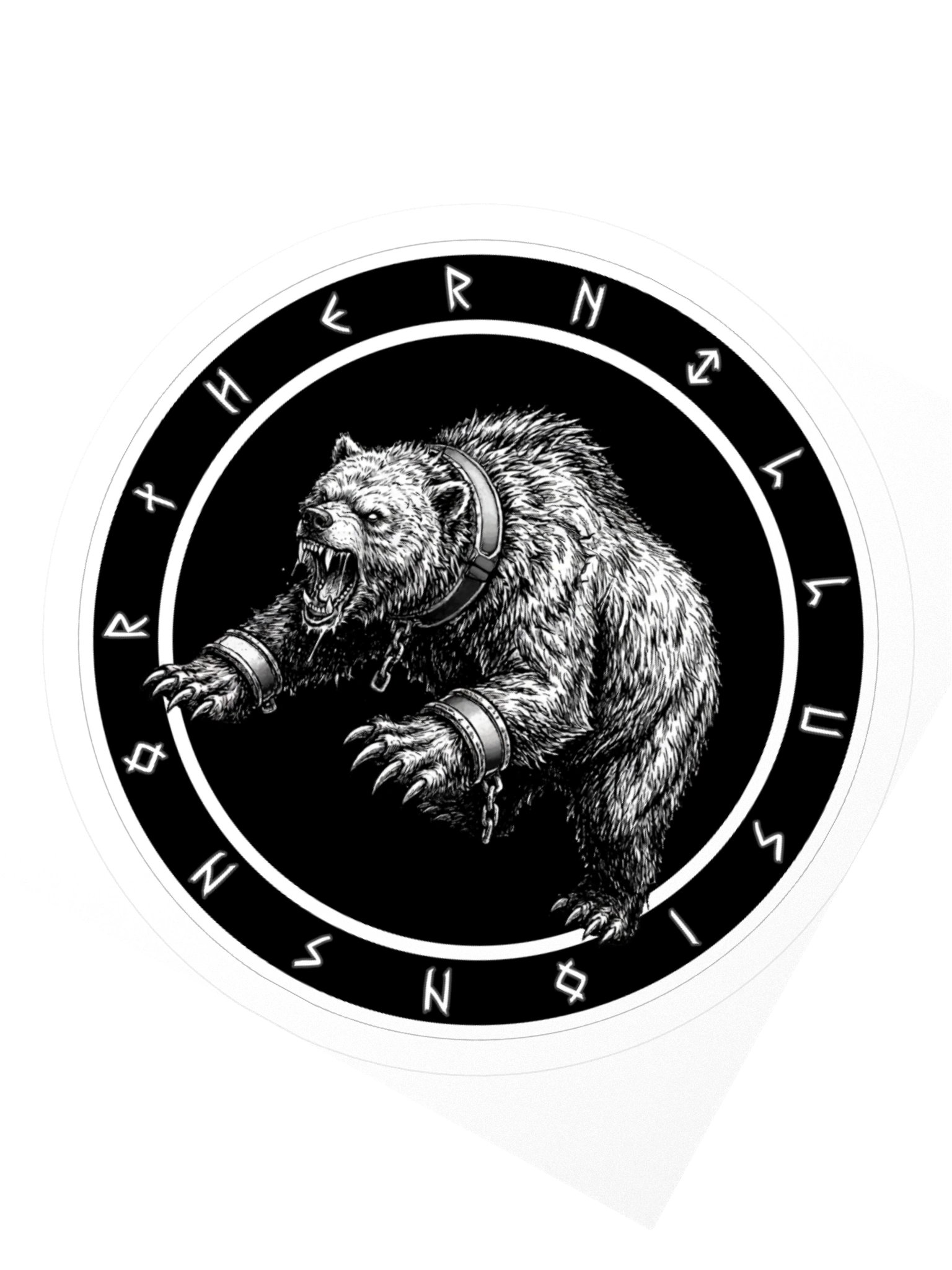 NORTHERN ILLUSIONS - Bödvar Bjarki Vinyl Sticker product image (5)