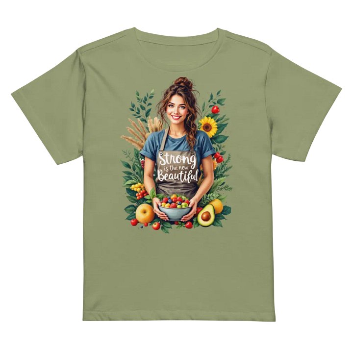 Strong is Beautiful High-Waisted Tee product image (32)