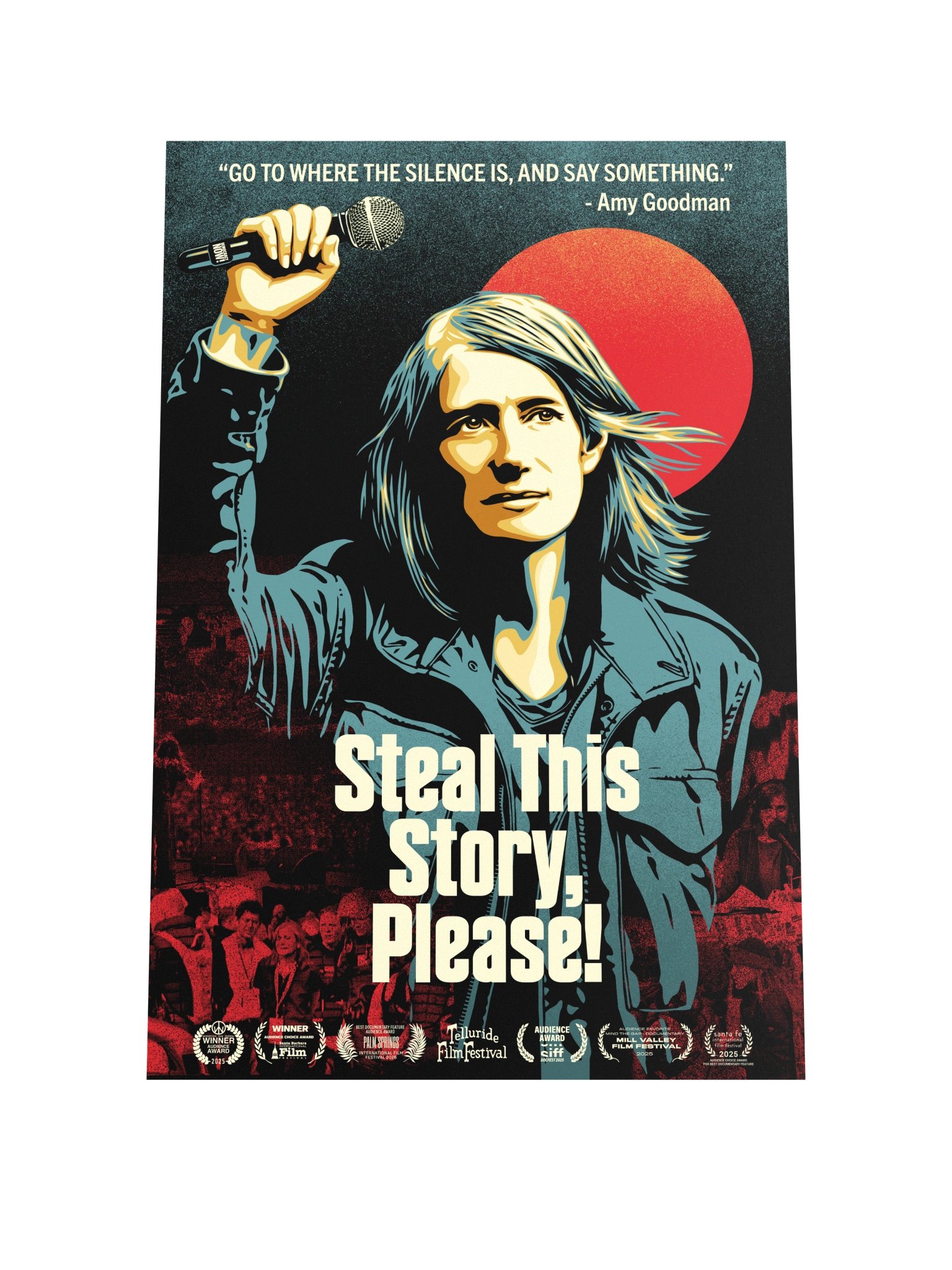 Steal This Story Please - Shepard Fairey Designed Poster product image (1)