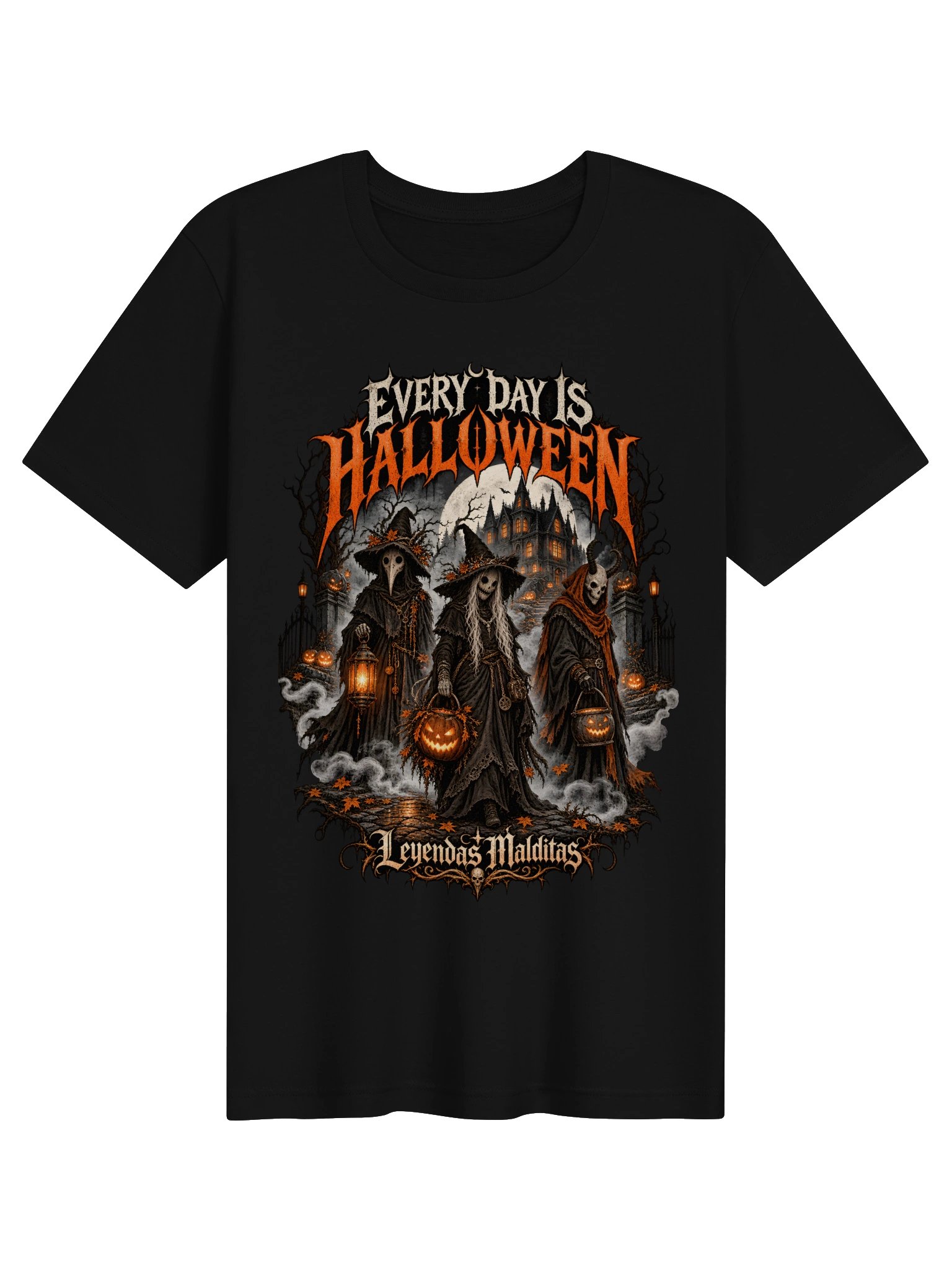 Every Day Is Halloween – Gothic Horror T-Shirt product image (1)