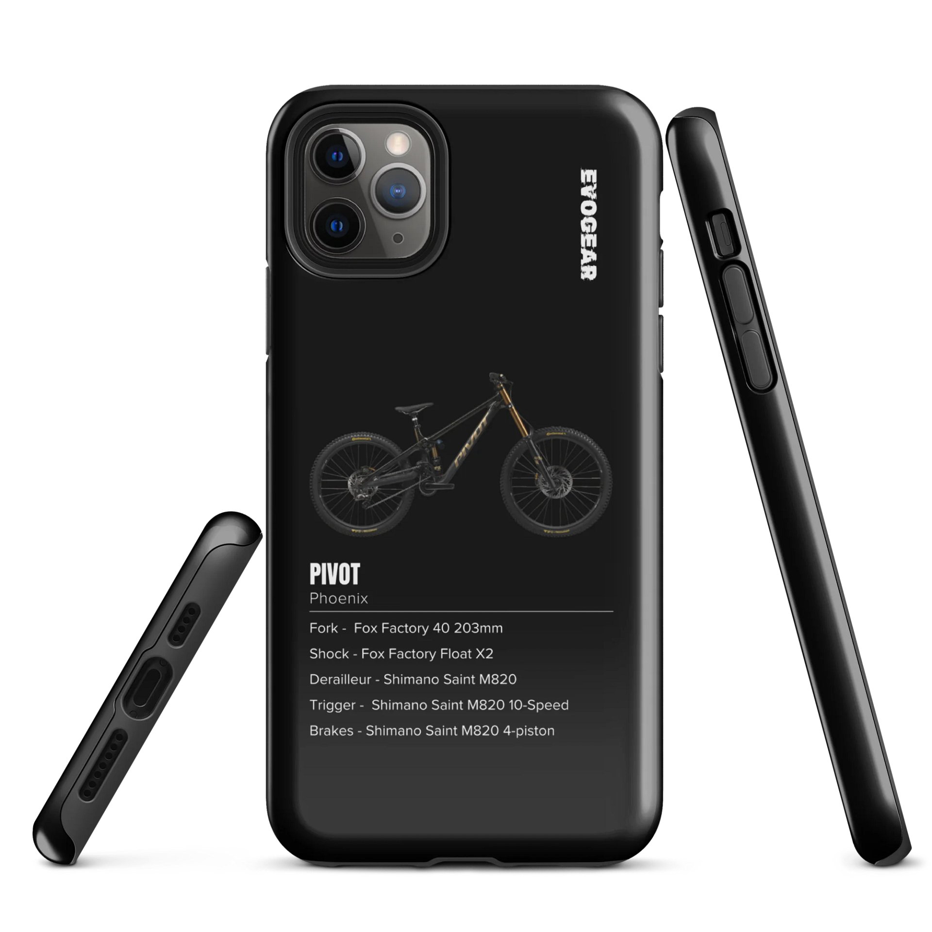 Black Pivot Phoenix iPhone Case product image (5)