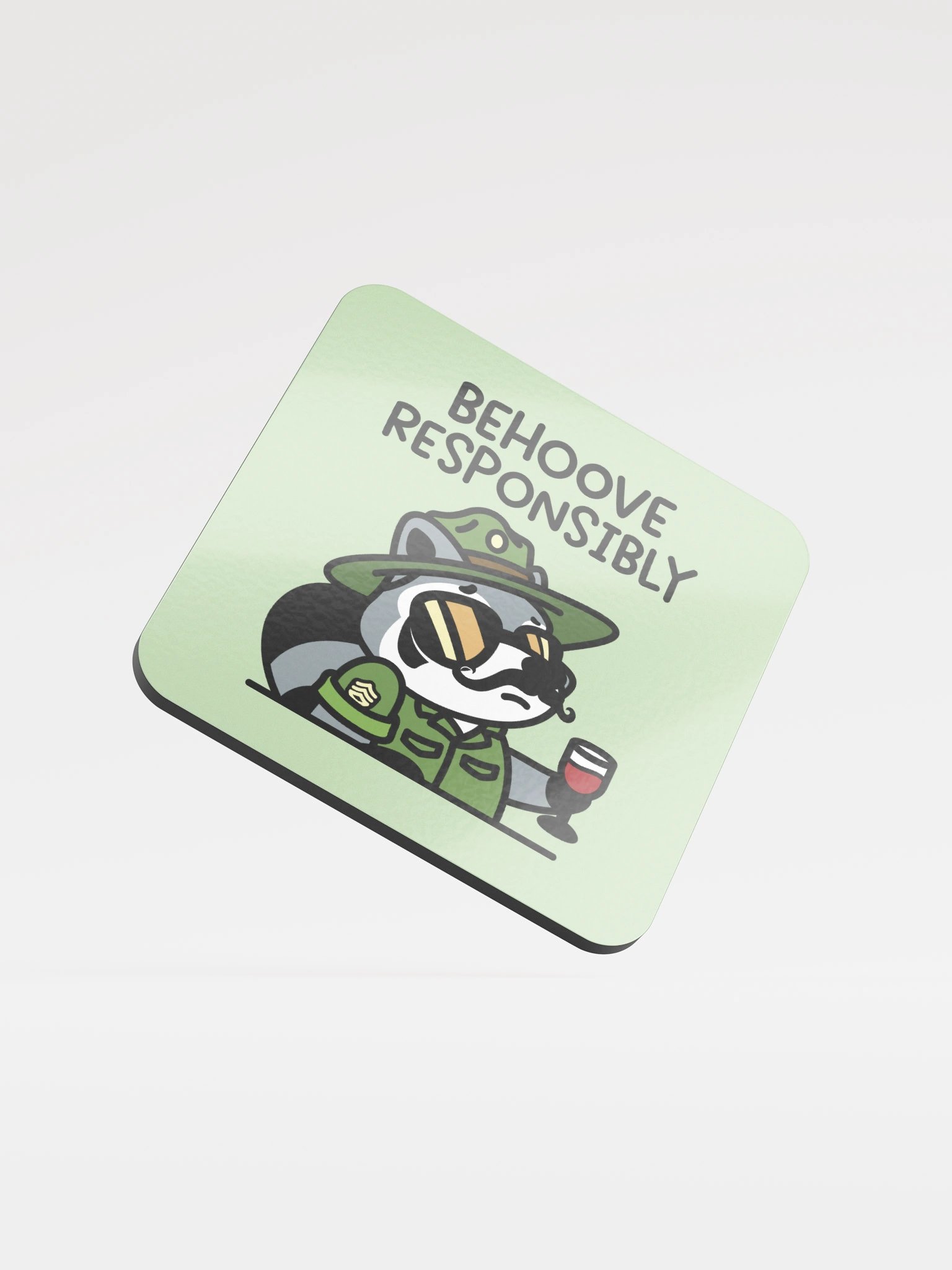 Behoove Responsibly Coaster product image (1)