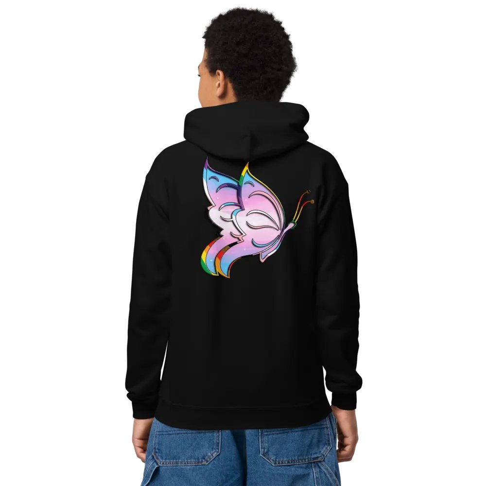 Justagirllexi Butterfly Kids Hoodie product image (4)