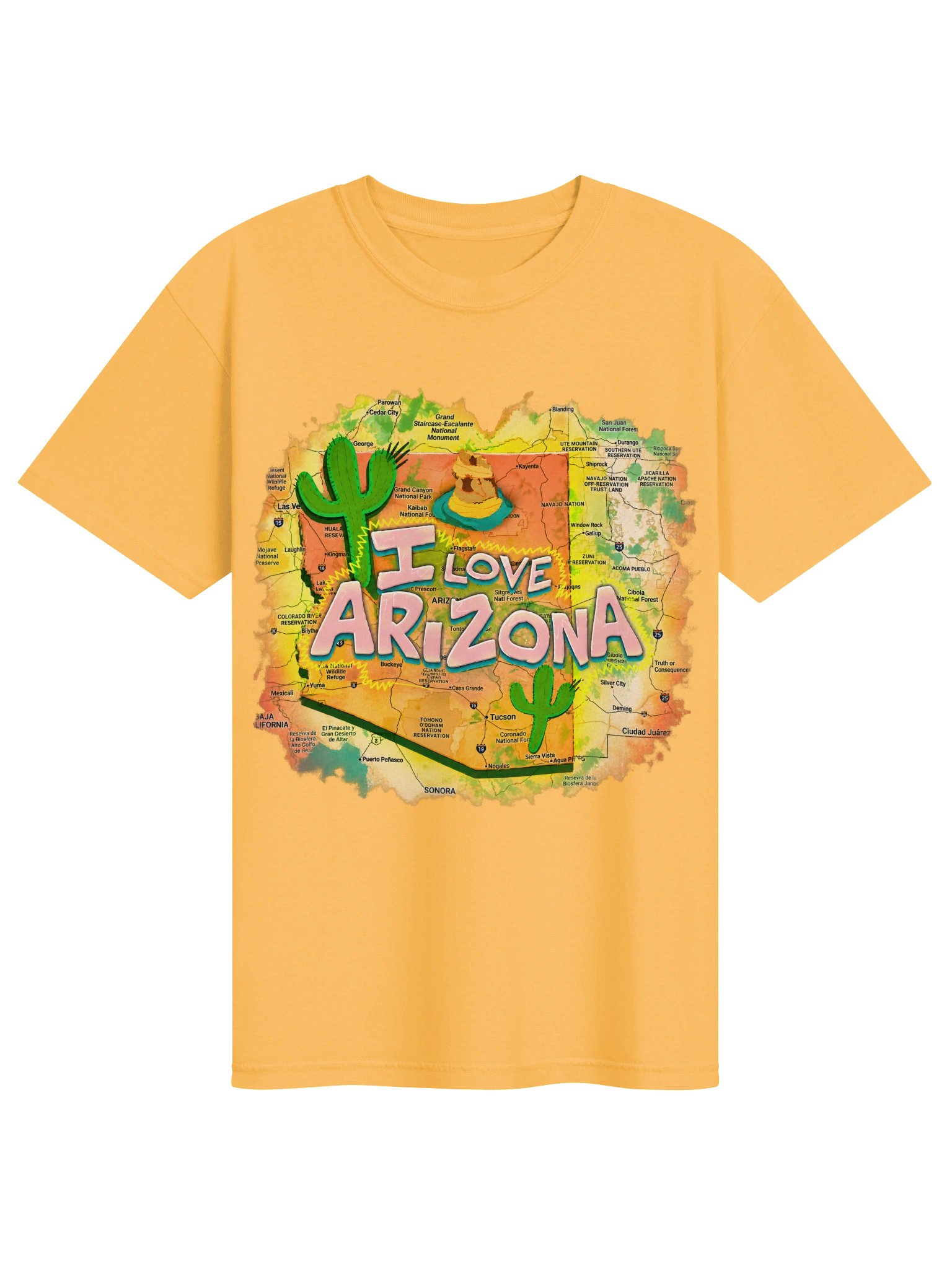 I Love Arizona™ Tee - Desert Gold product image (1)