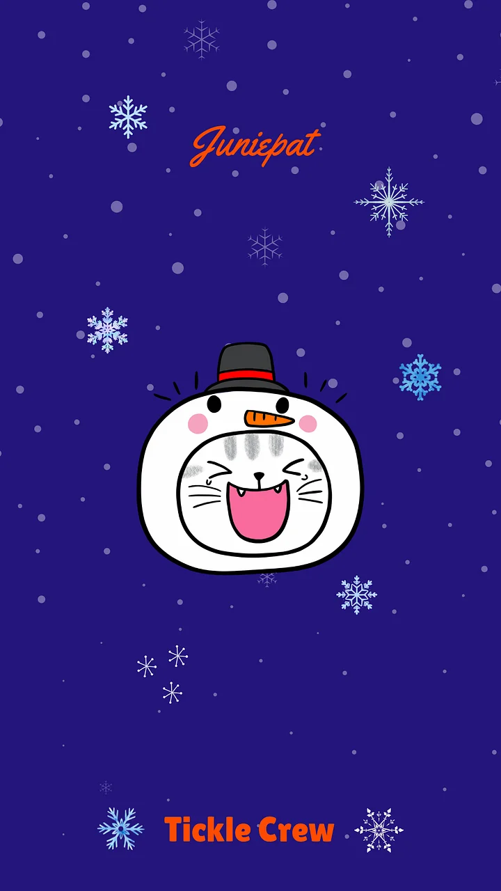 Juniepat Winter 2025 Phone Wallpaper product image (1)