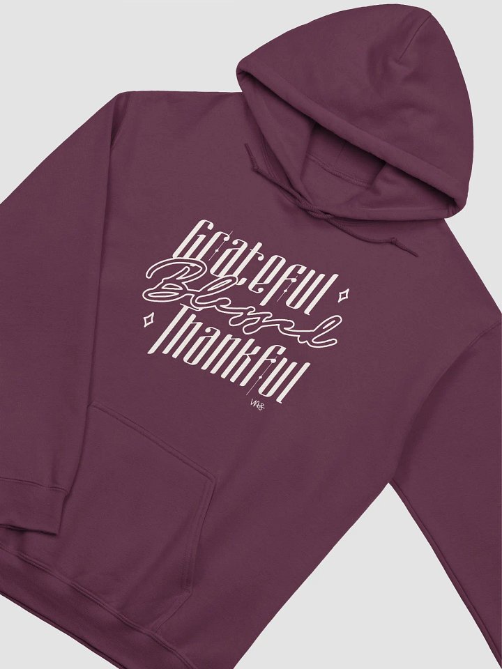 Grateful, Blessed, Thankful (Gildan Classic Hoodie) product image (2)