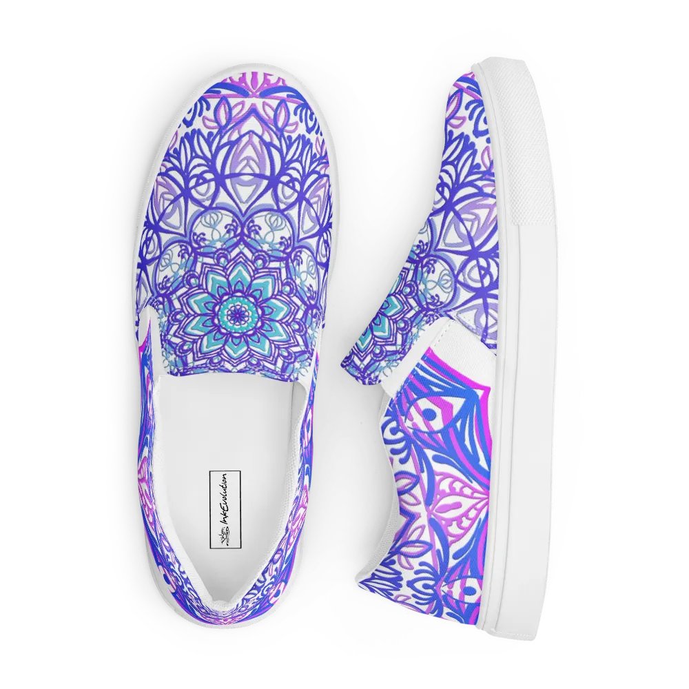 Mandala Magic Women's Slip-On Shoes product image (4)