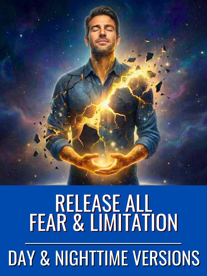 Reality Shifting: Quantum Reprogramming to Release Fear & Limitation - Daytime & Sleep Meditation Bundle product image (1)