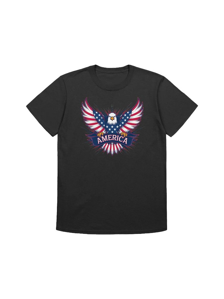 Patriotic - Soaring High: The American Eagle of Freedom T-Shirt product image (1)