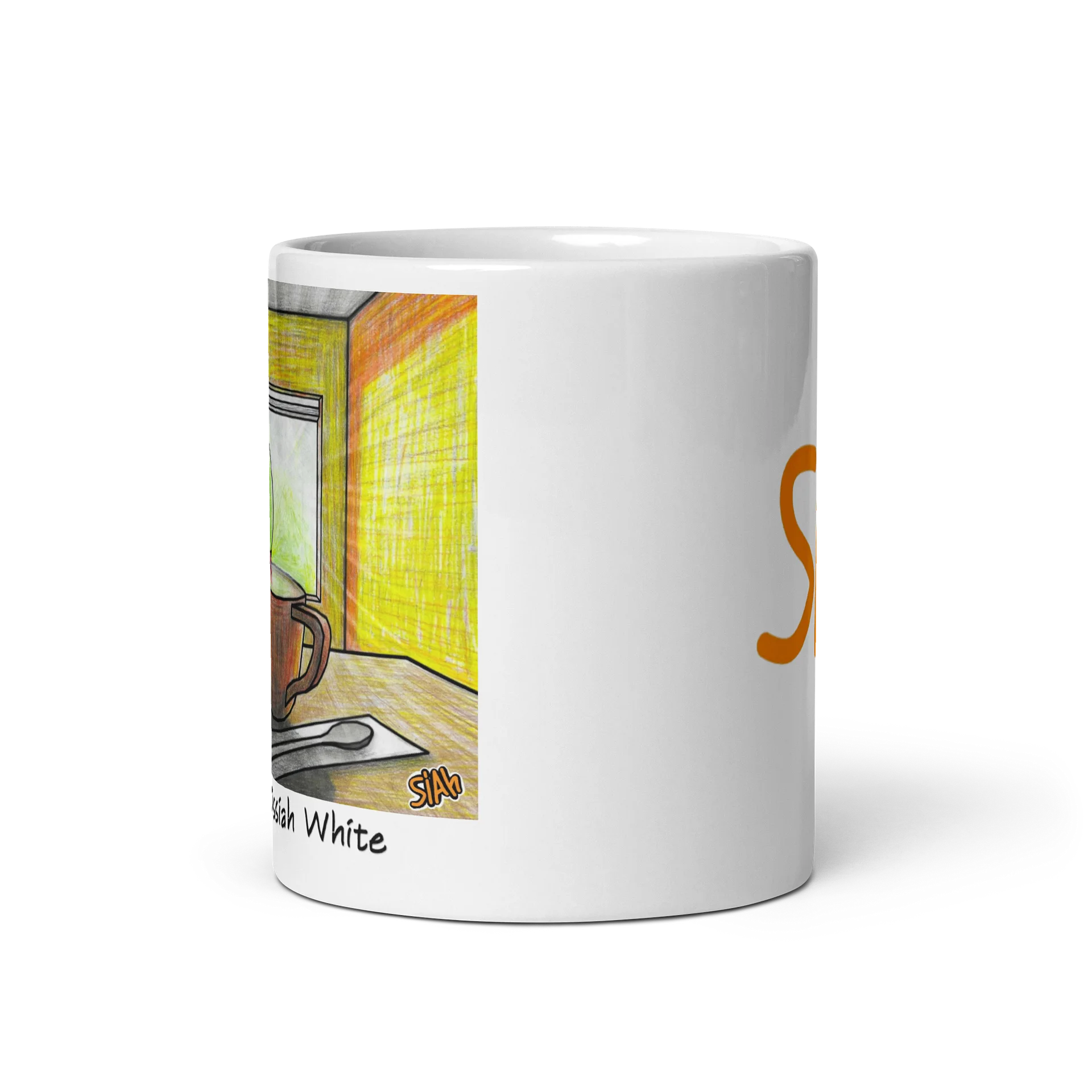 Tea drinking Lizard SiAh mug product image (2)