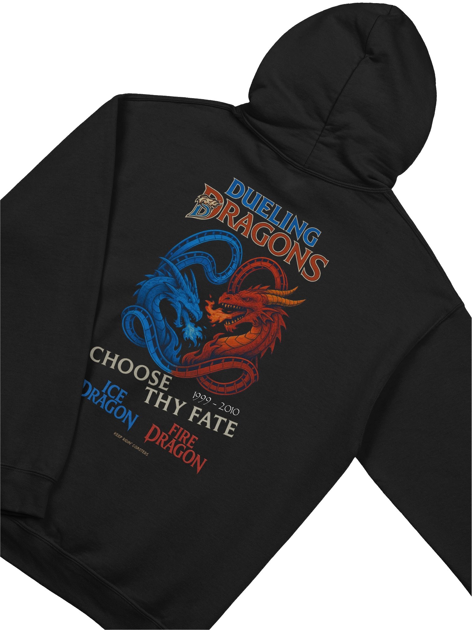 Dueling Dragons Unisex Hoodie product image (38)