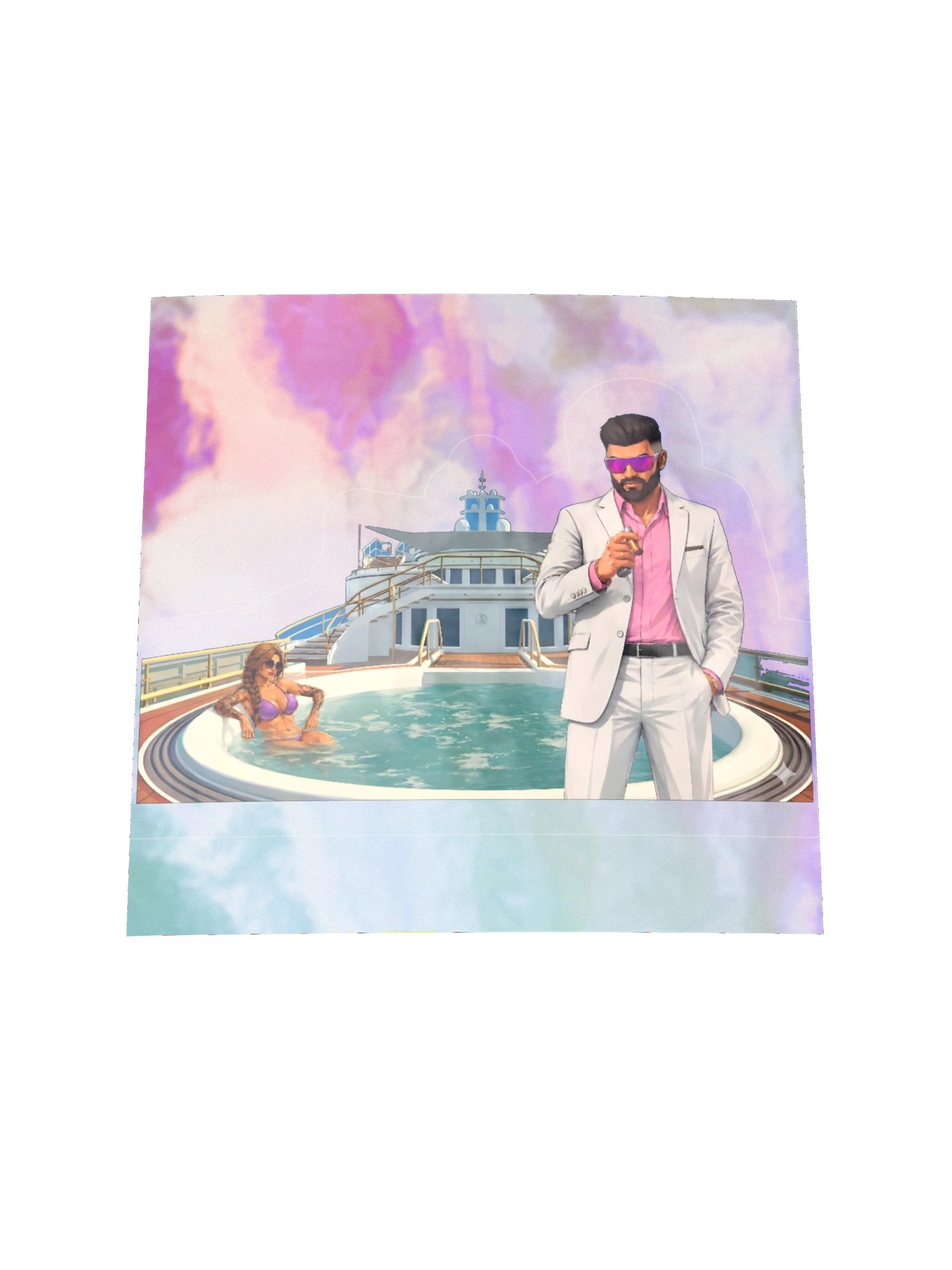 Rich Living Sticker product image (1)