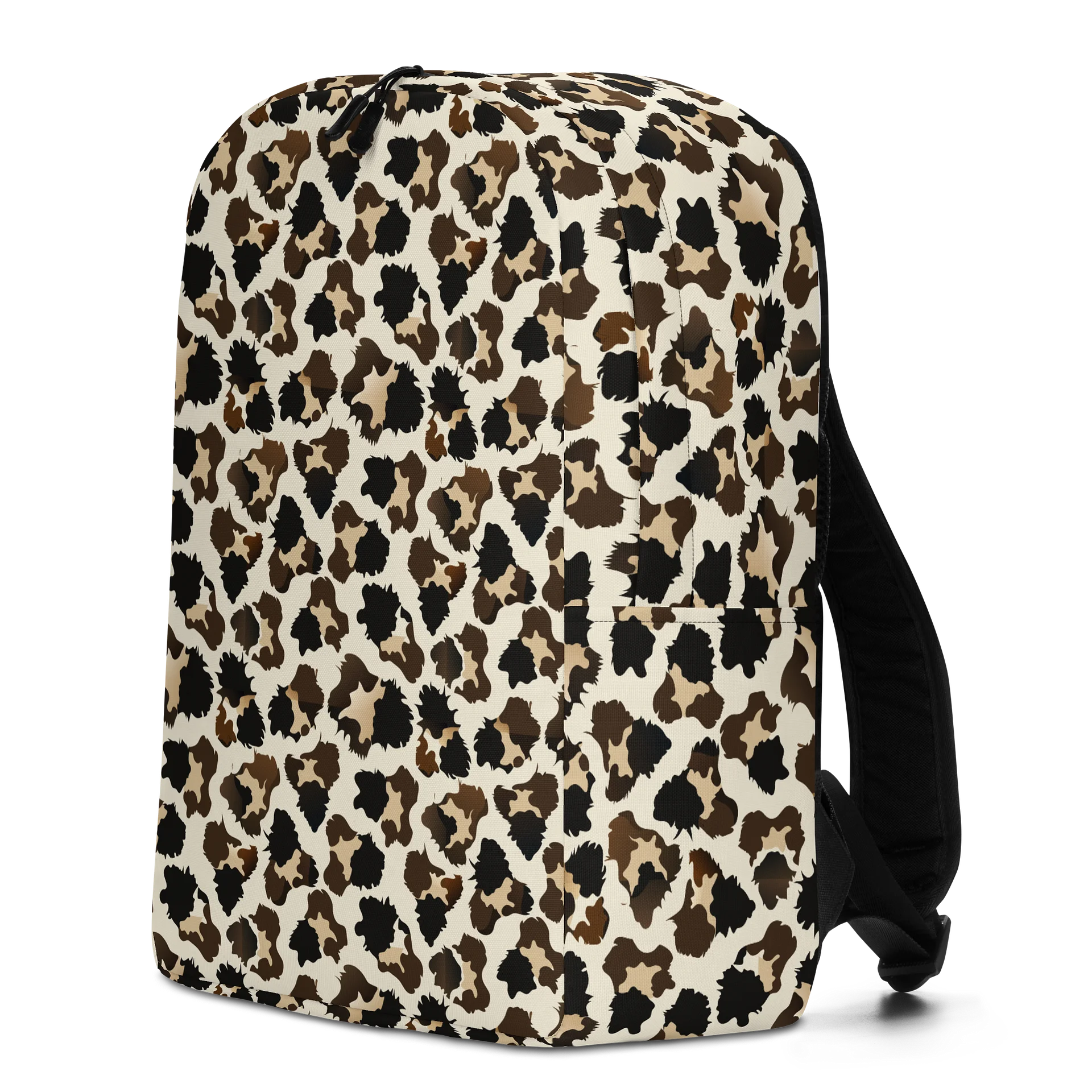 Stylish Minimalist Backpack with Bold Leopard Print product image (2)