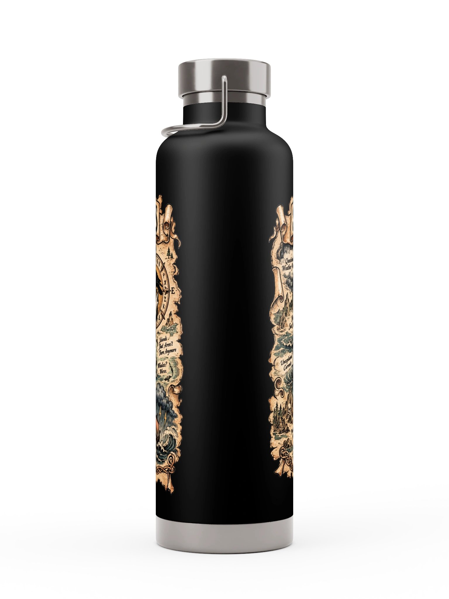By Ancient Map Alone: The Viking Navigator's Water Bottle product image (6)