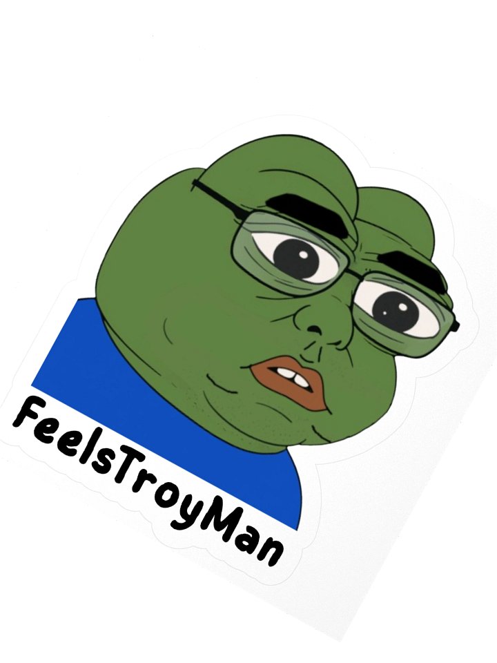 FeelsTroyMan Sticker product image (2)