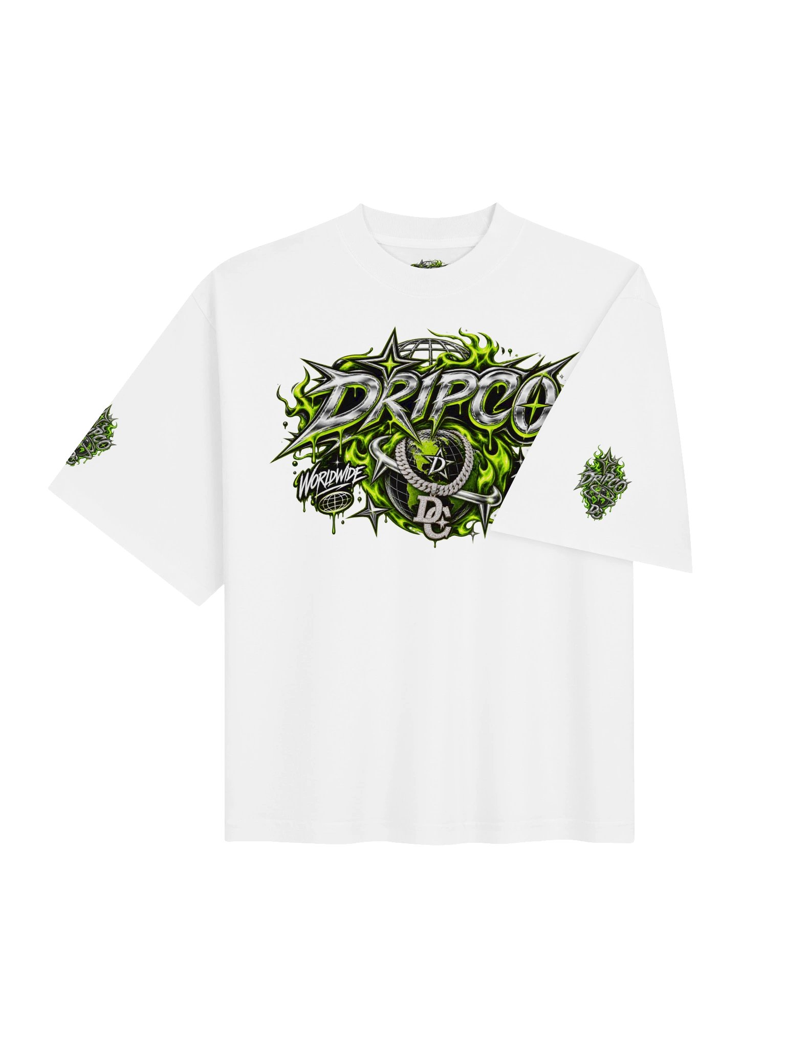 DRIPCO Worldwide Built Different Tee product image (4)