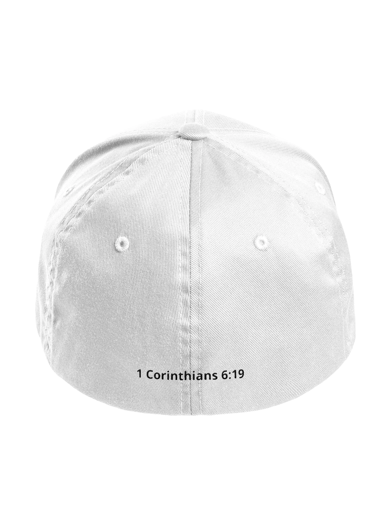 His House Flexfit Structured Fitted Cap - White by His House