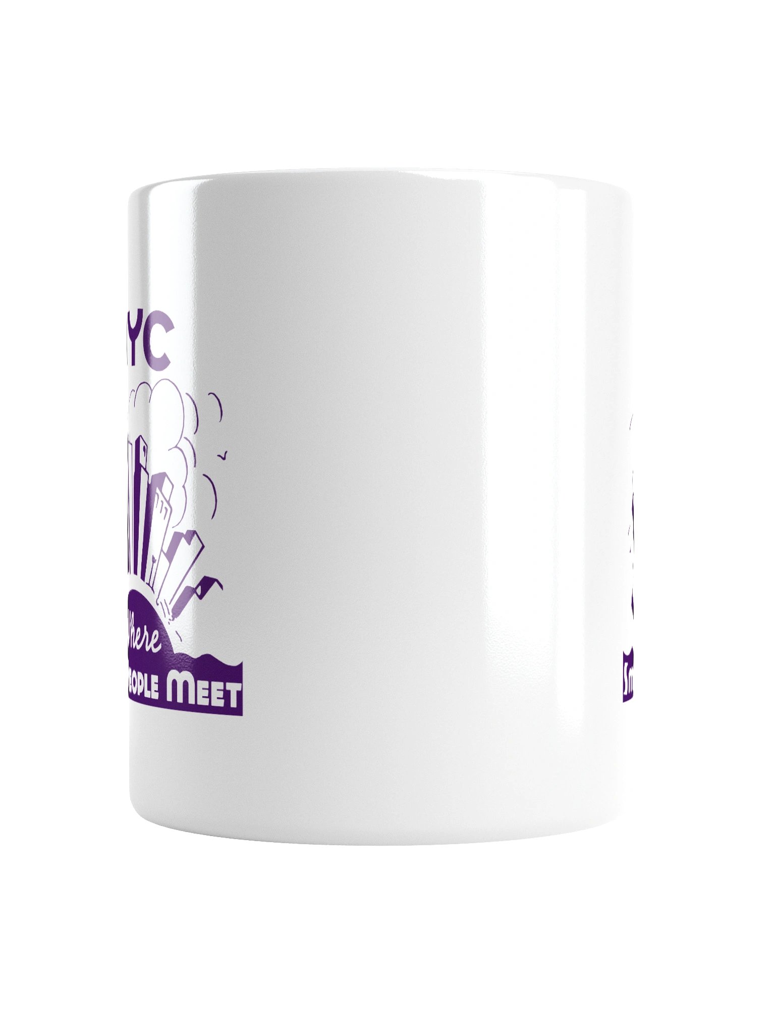 'NYC Smart' White Mug product image (6)