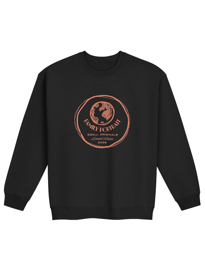 Earth Love_Family Portrait_Unisex Gildan Crewneck Sweatshirt EQALL® Originals_Orange product image (14)