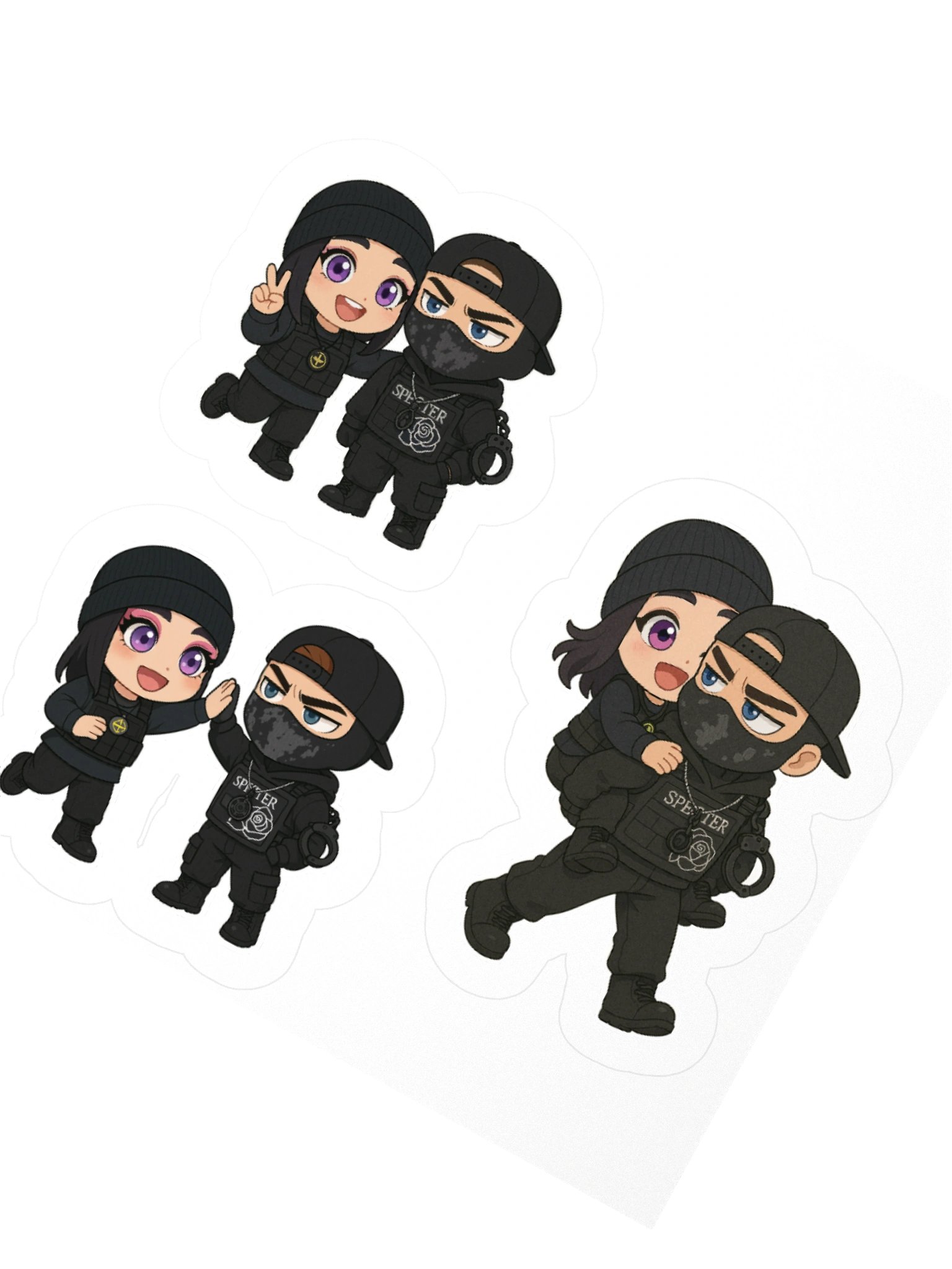 Spec and Nina Collab Sticker Set product image (4)
