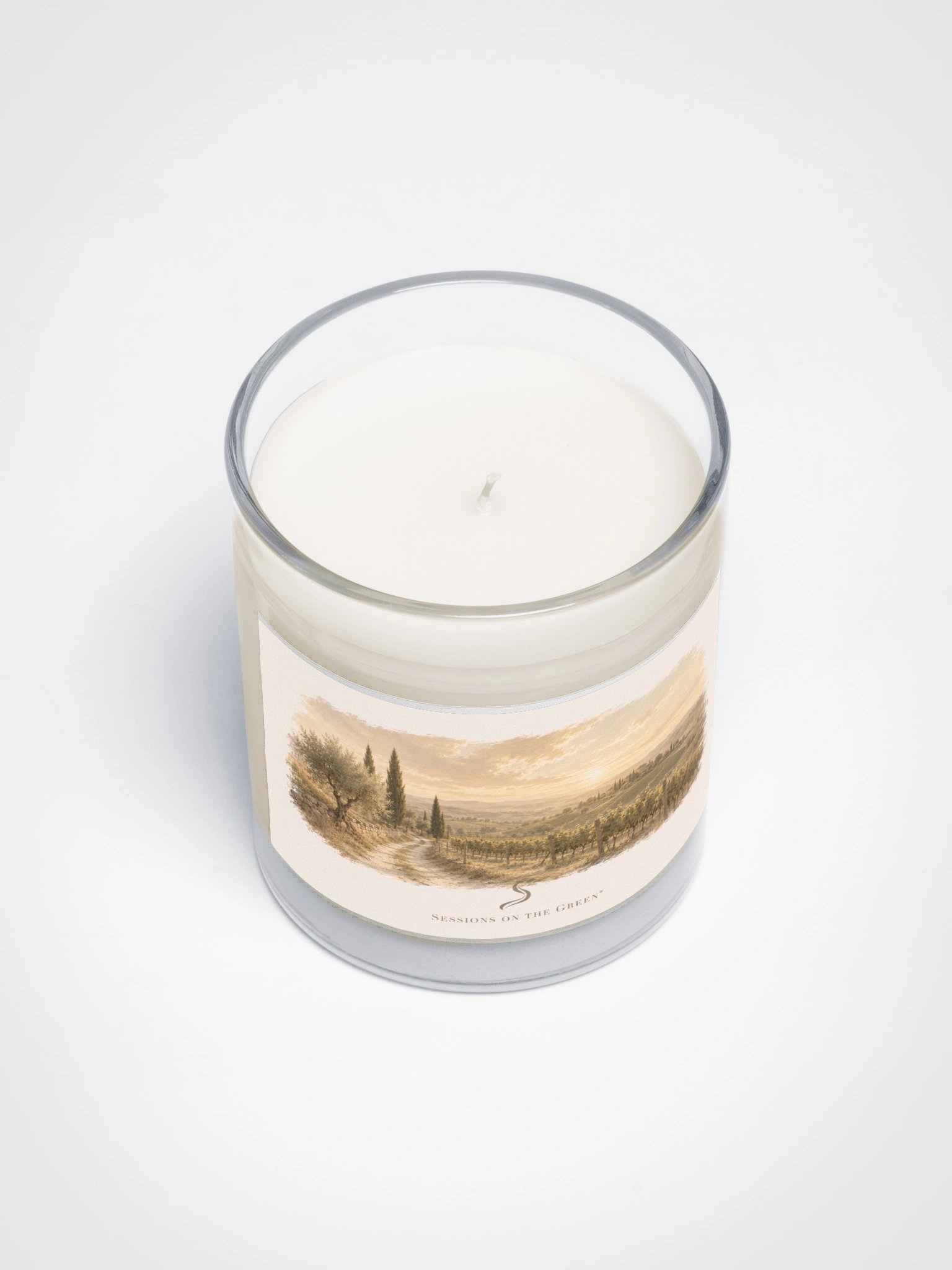 Vineyard at Golden Hour — Unscented Soy Art Candle product image (3)