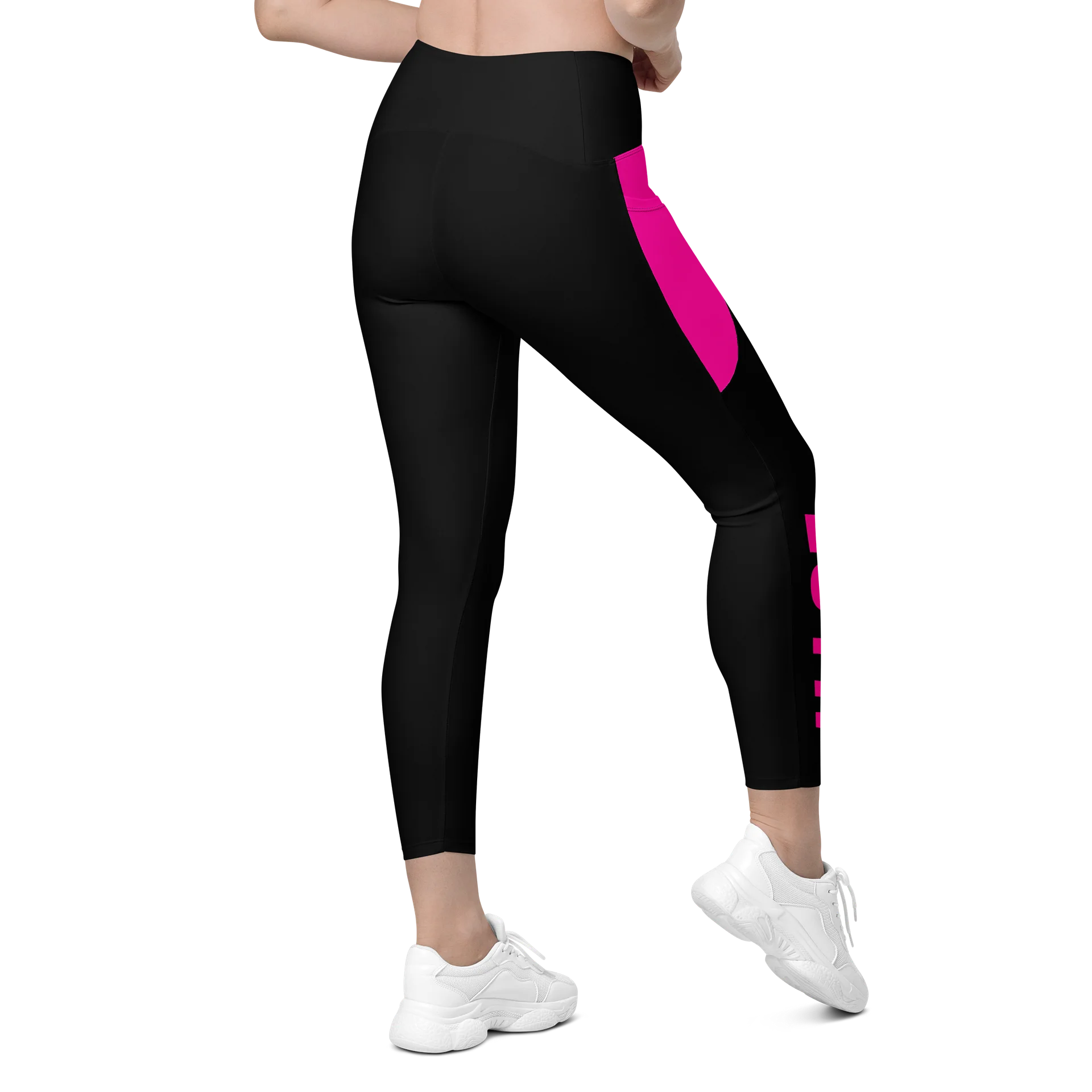 Lúth | Crossover Semi Compression Workout Leggings with Pockets & Sun protection product image (8)