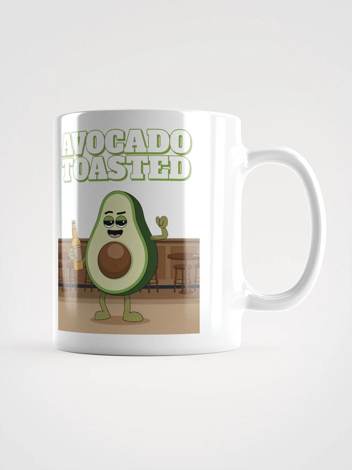 Avocado Toasted Funny White Mug product image (7)