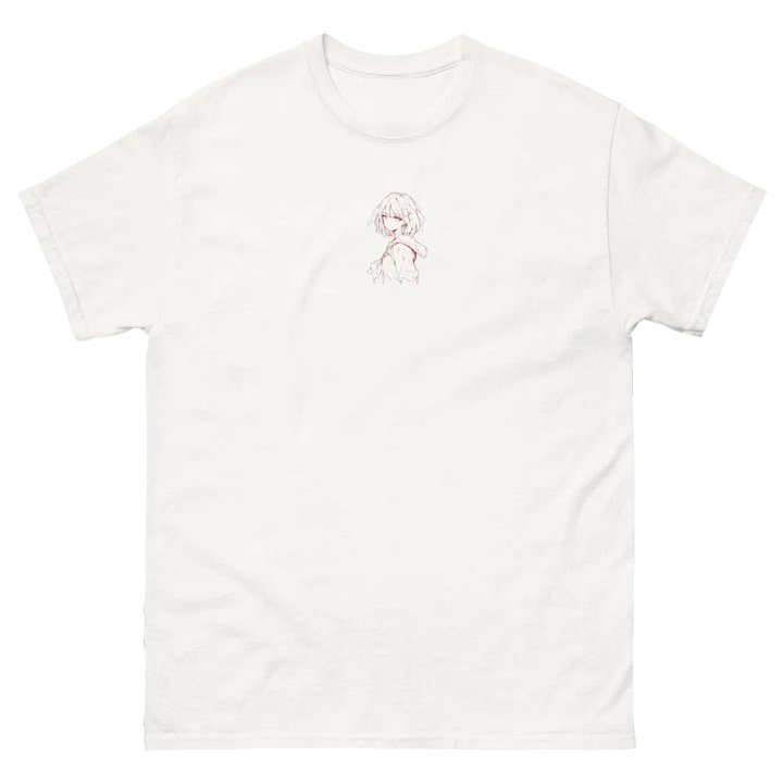 Minimalistic Anime Heavyweight Embroidered T-Shirt product image (1)