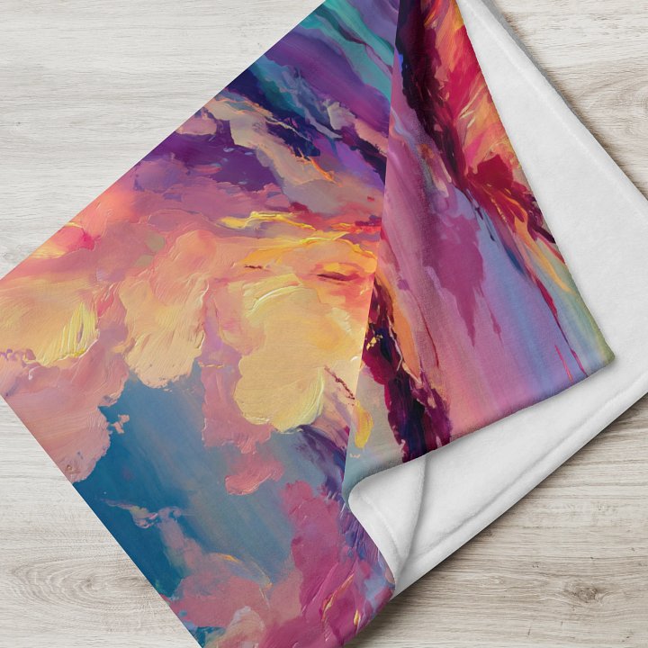 Impressionist Cloud Throw product image (2)