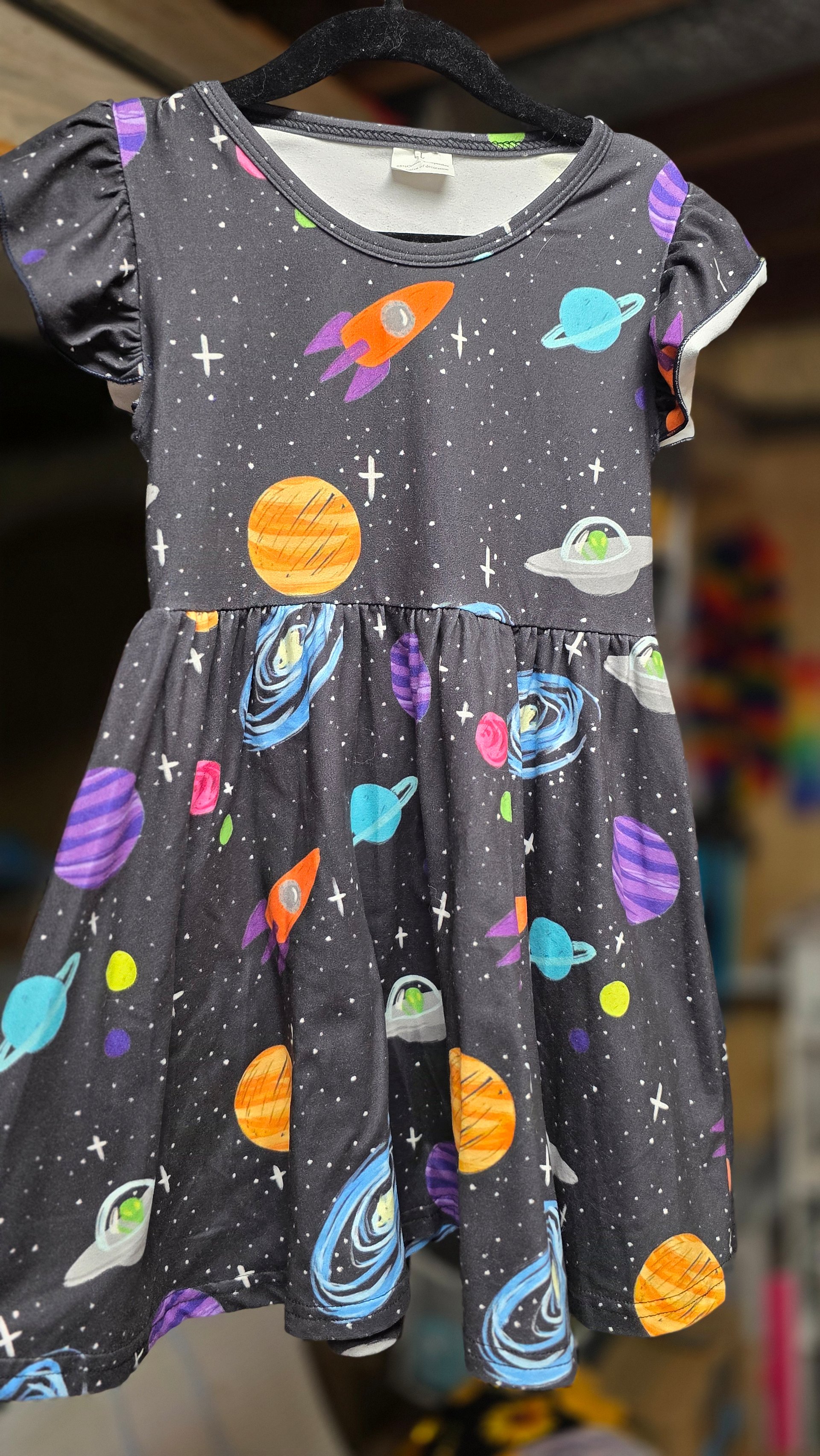 UNKNOWN - Size L (4) - GENTLY USED - Space kid dress product image (1)